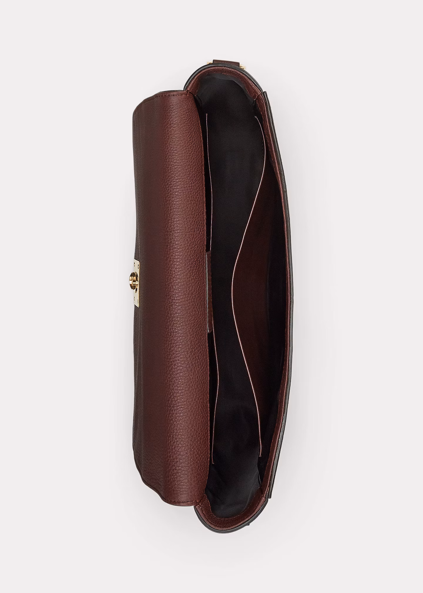 Umhängetasche RL aus Kalbsnarbenleder - RALPH LAUREN OUTLET