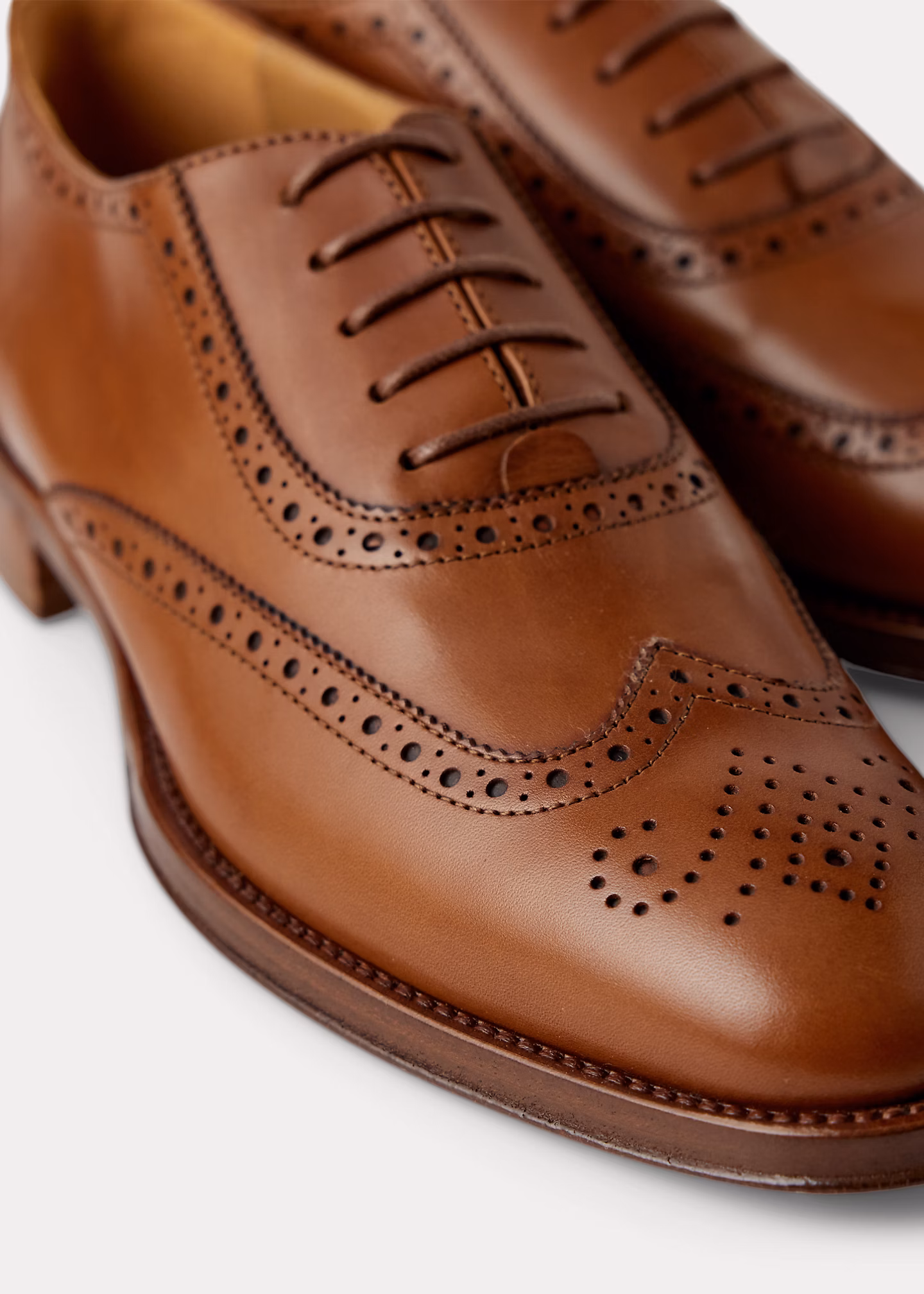 Oxford-Schuh Layton aus Kalbsleder - RALPH LAUREN OUTLET