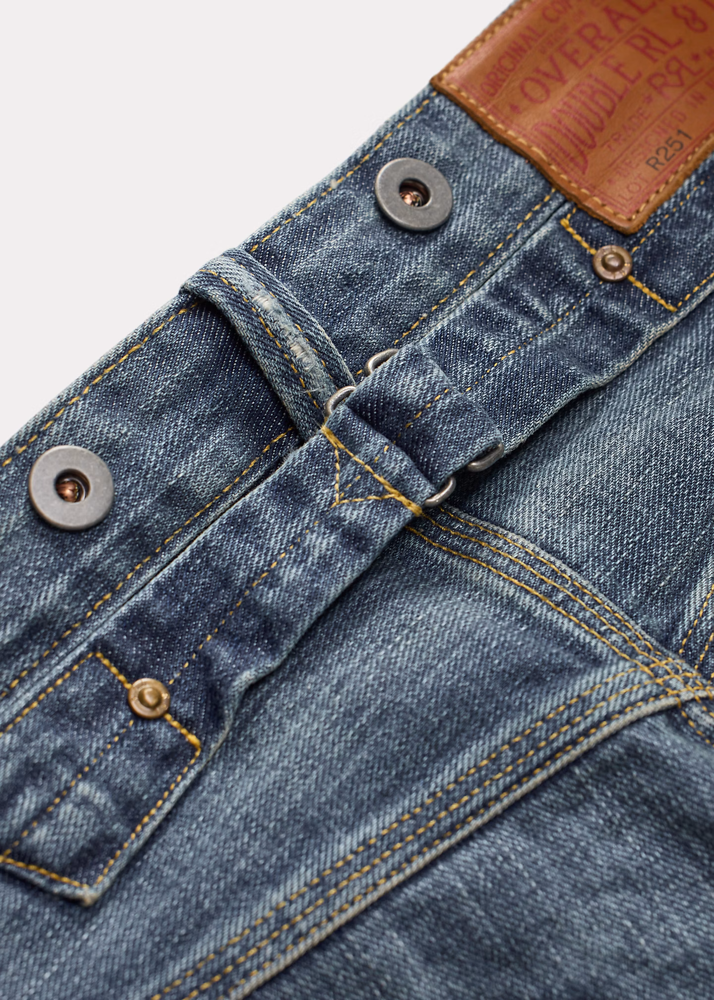 Straight-Fit Jeans Brayton in Used-Optik - RALPH LAUREN OUTLET