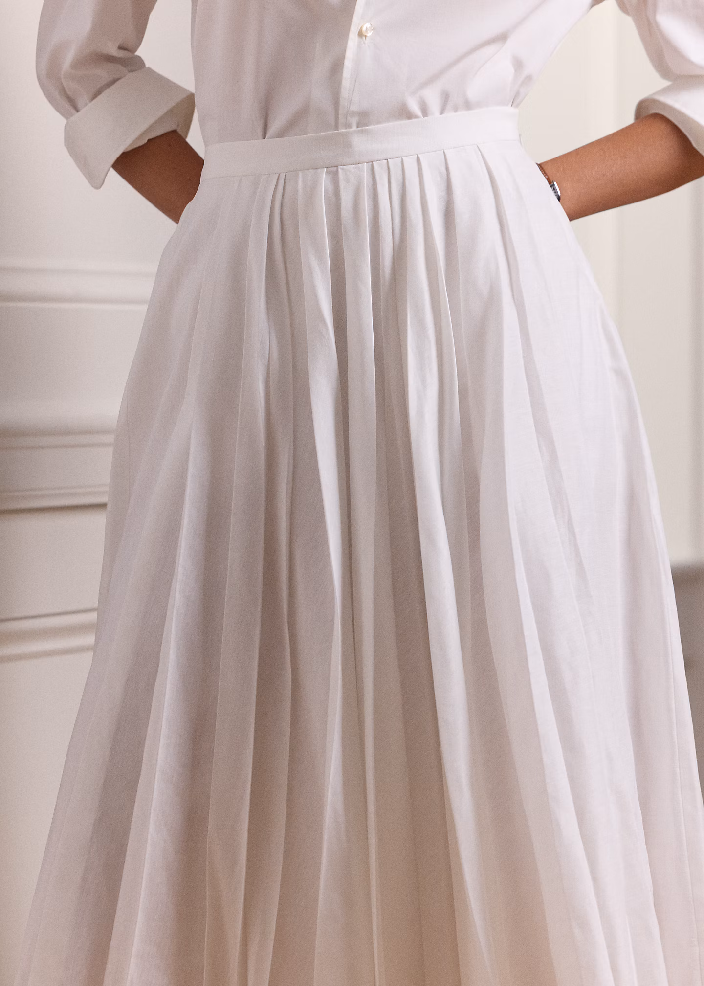 Faltenrock Arnav aus Leinenmischung - RALPH LAUREN OUTLET