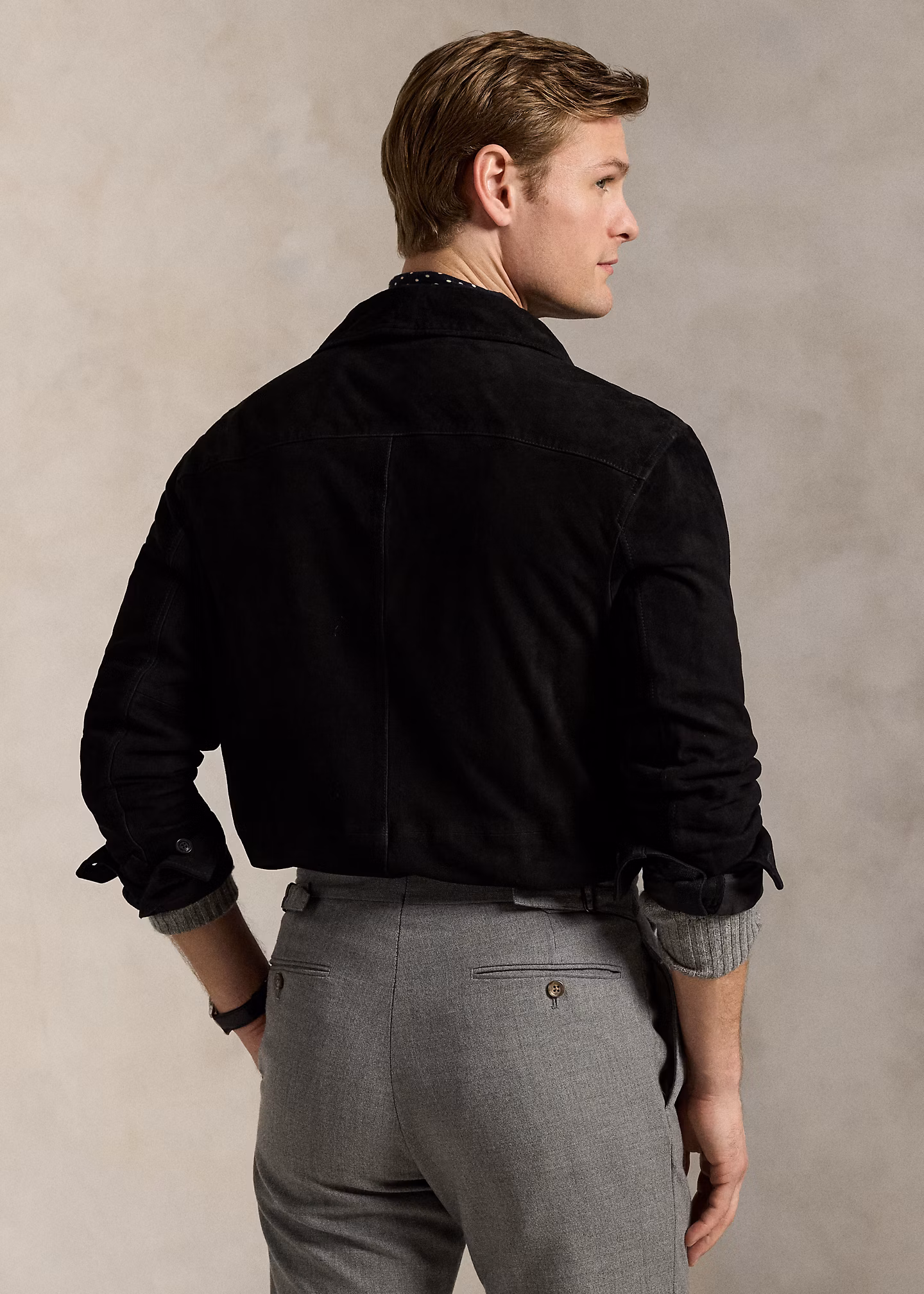 Utility-Hemdjacke aus Wildleder - RALPH LAUREN OUTLET