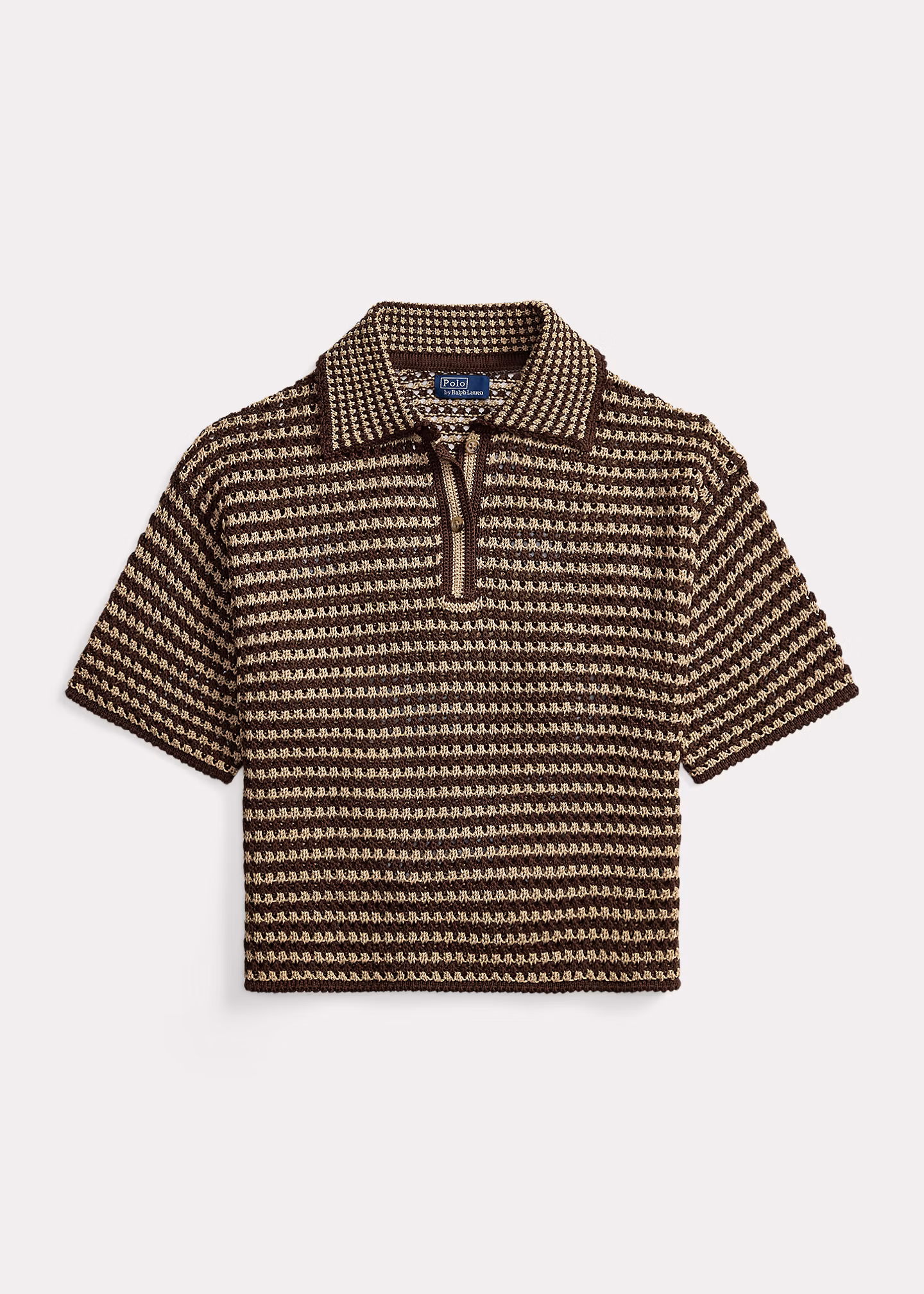 Gestreiftes Poloshirt aus Baumwolle - RALPH LAUREN OUTLET