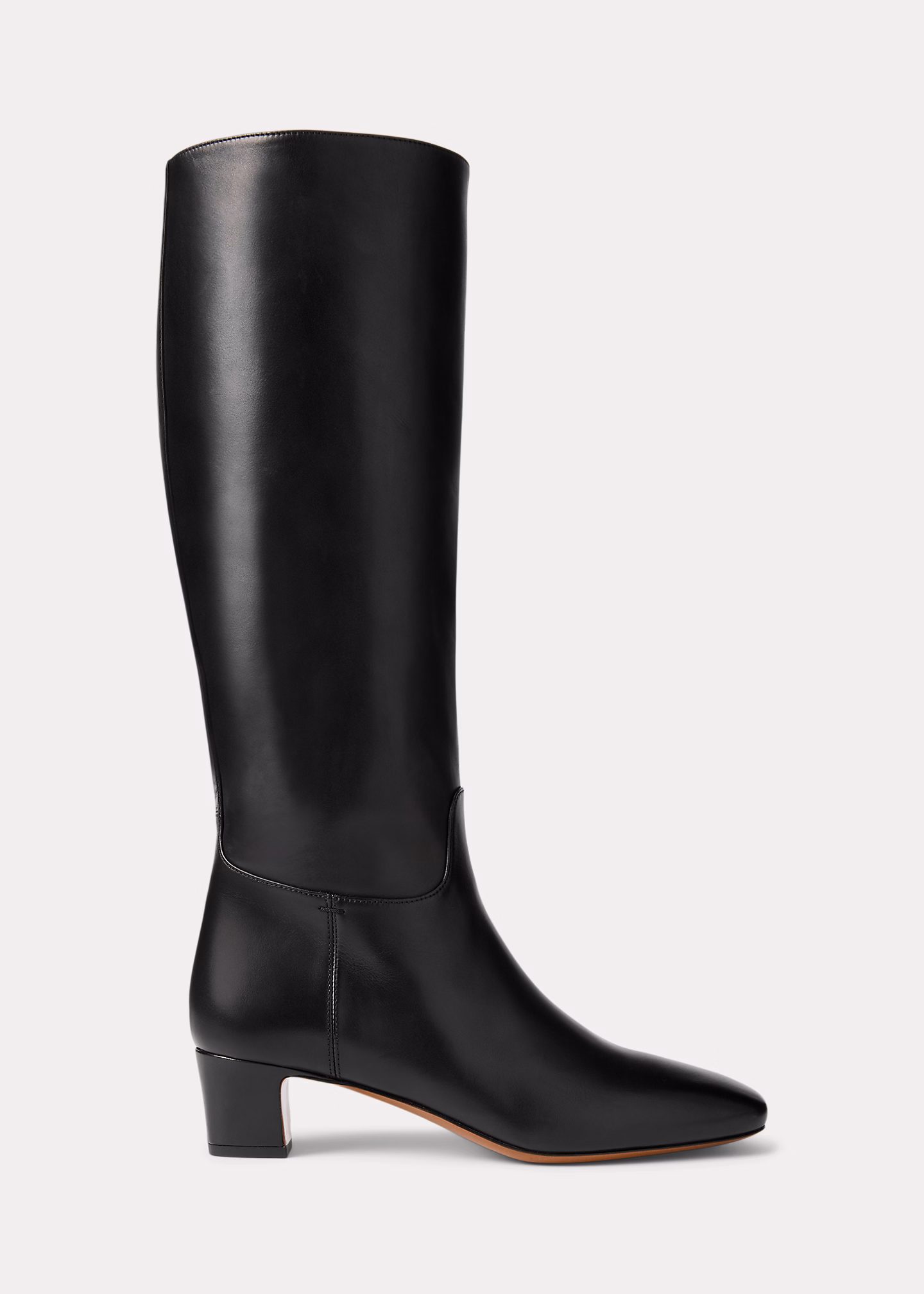 Hoher Stiefel Whitley aus Kalbsleder - RALPH LAUREN OUTLET