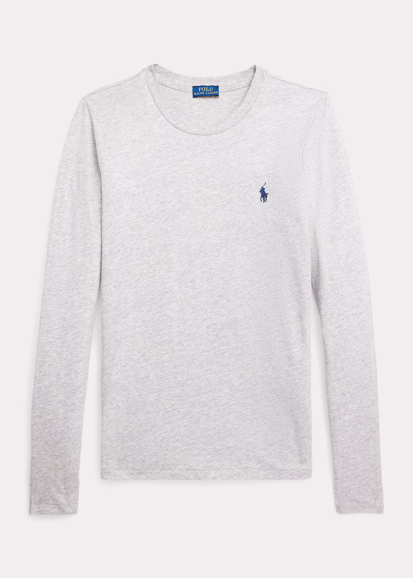 Langärmliges Rundhals-T-Shirt aus Jersey - RALPH LAUREN OUTLET