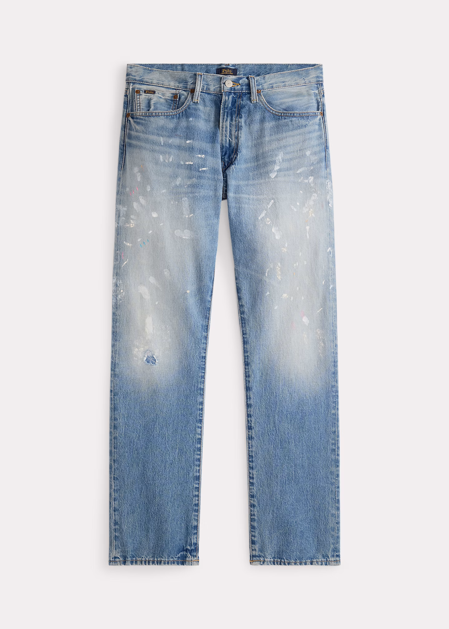 Handbemalte Straight-Fit Jeans Hampton - RALPH LAUREN OUTLET