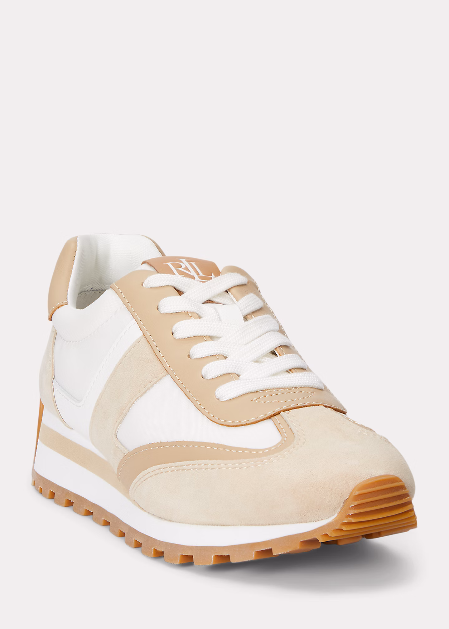 Sneaker Dani aus Wildleder und Leder - RALPH LAUREN OUTLET