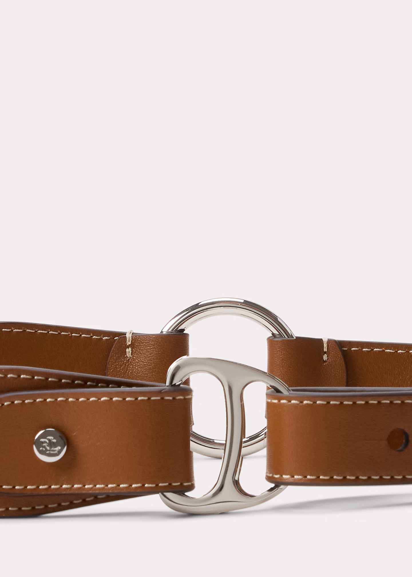 Ledergürtel mit D-Ring im Reiterstil - RALPH LAUREN OUTLET