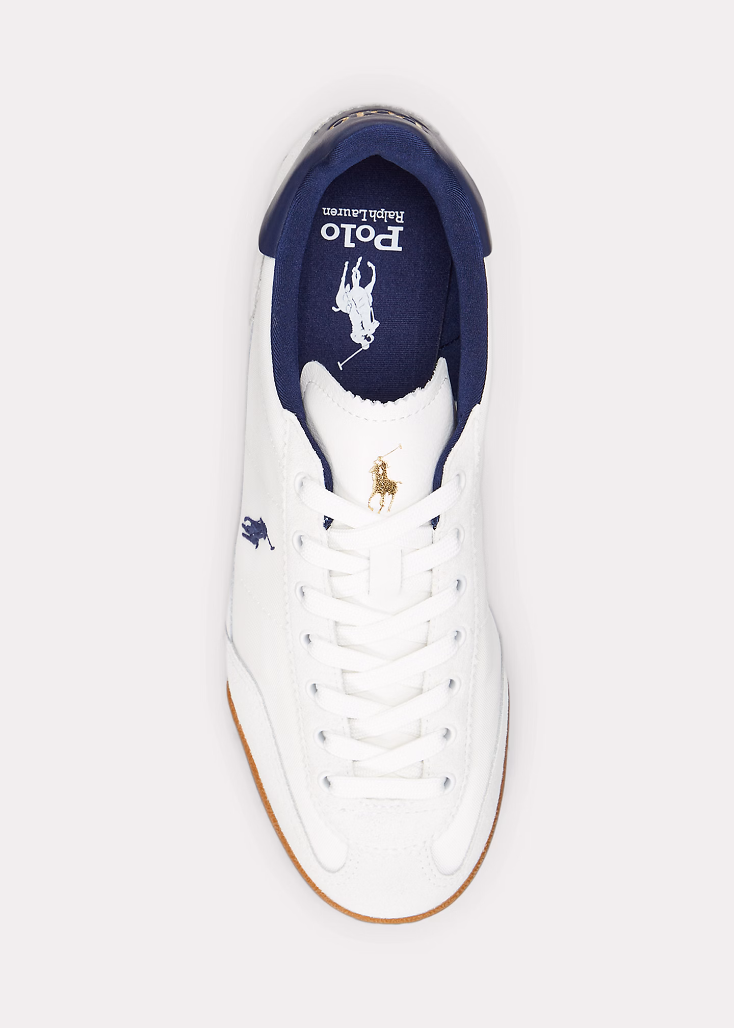 Wildleder-Segeltuch-Sneaker Hester - RALPH LAUREN OUTLET