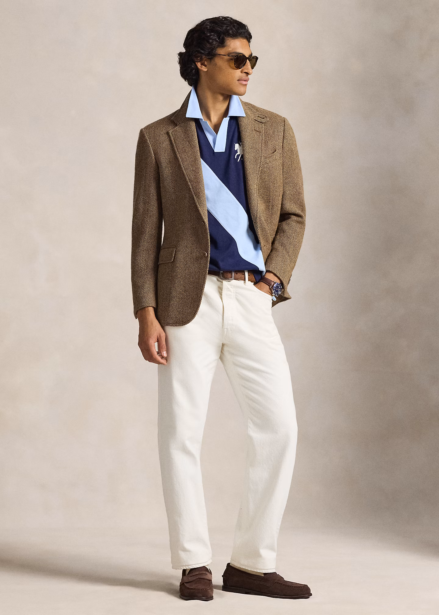 Classic-Fit Jersey-Poloshirt mit Wappen - RALPH LAUREN OUTLET