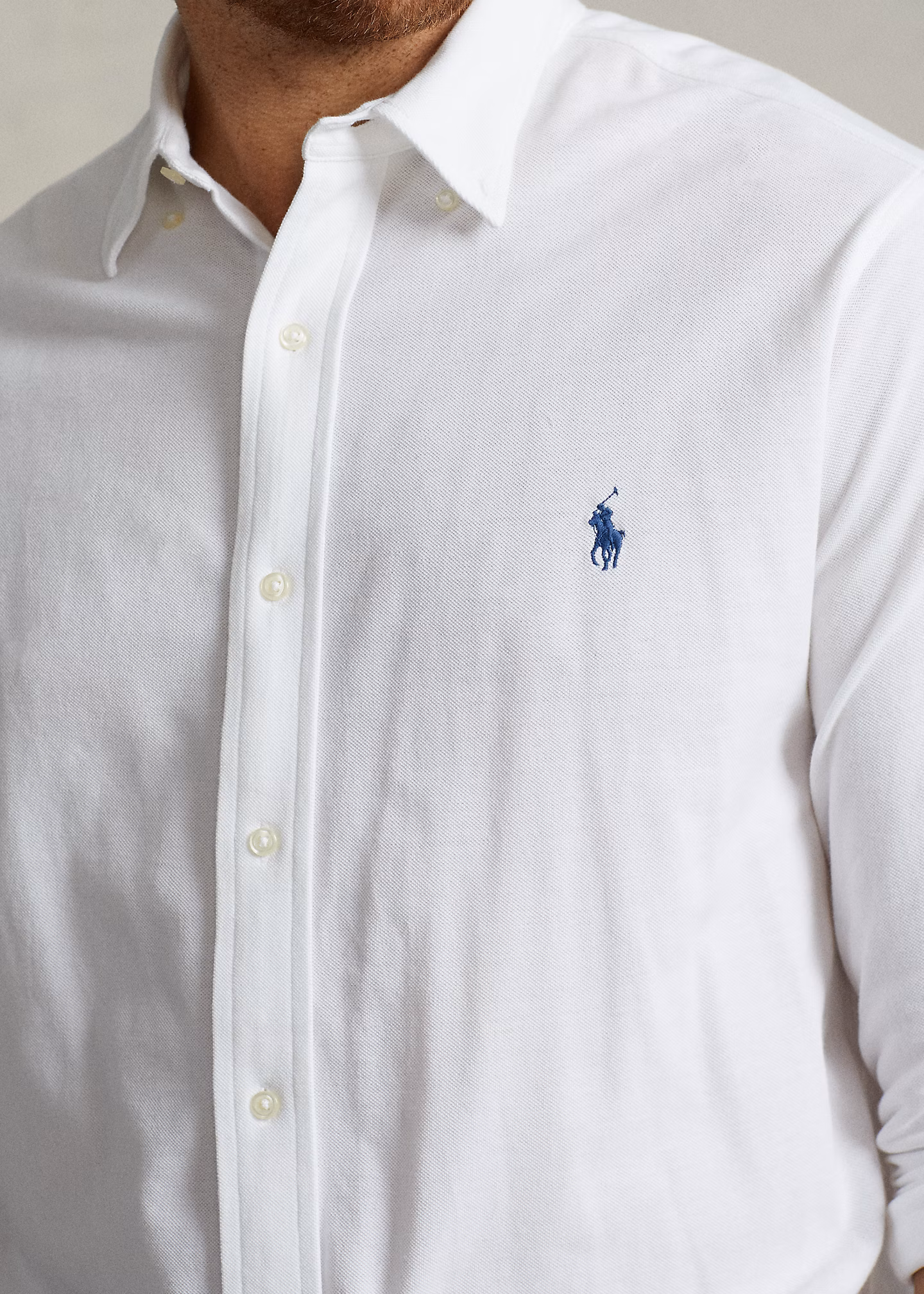 Featherweight Piqué-Hemd - RALPH LAUREN OUTLET