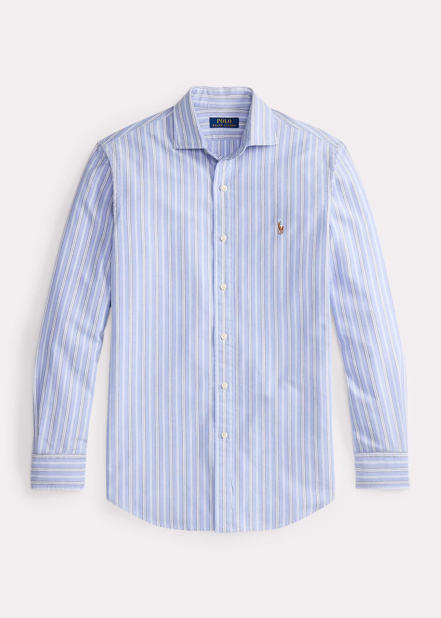 Gestreiftes Custom-Fit Oxfordhemd - RALPH LAUREN OUTLET