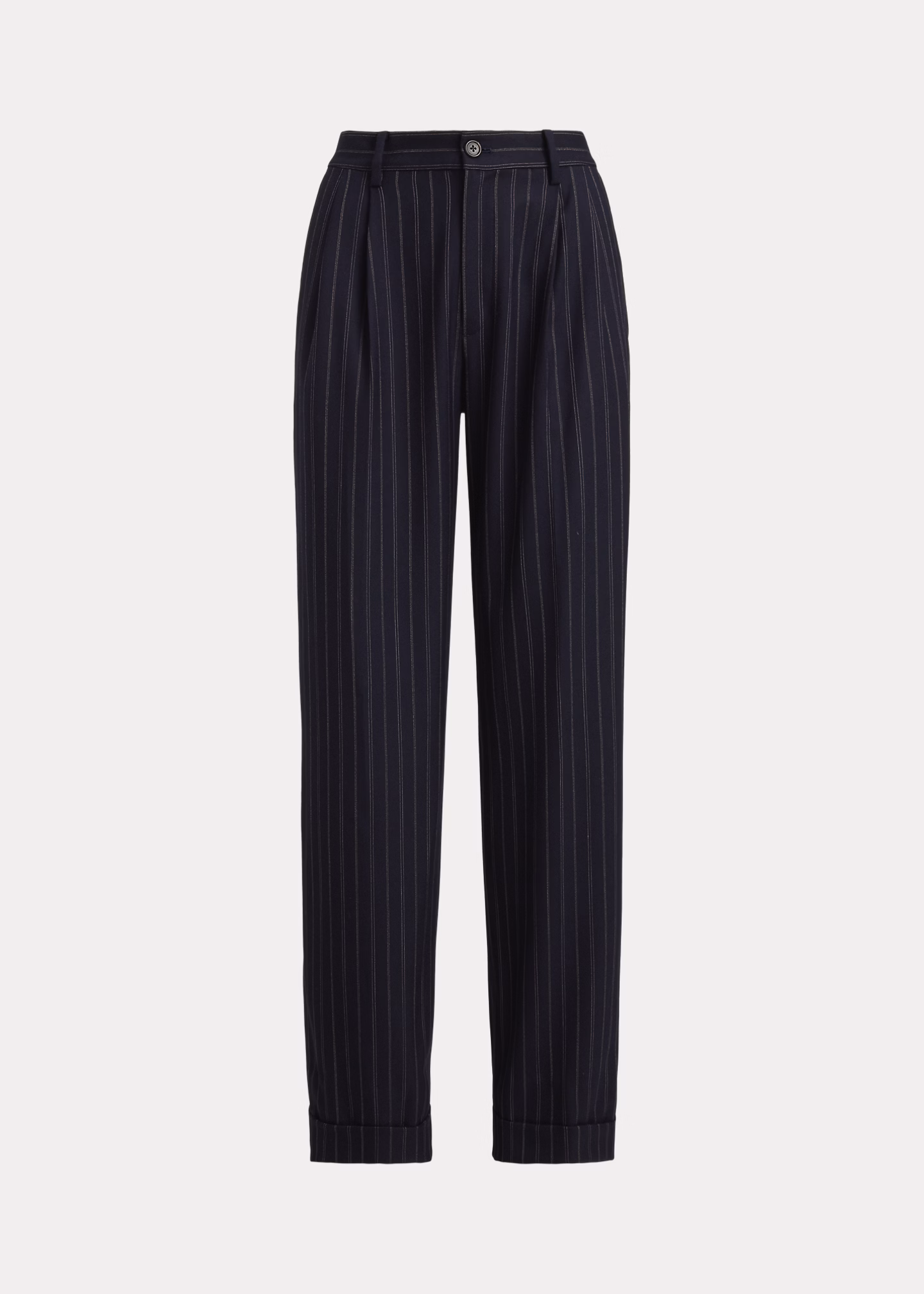 Gestreifte Bundfaltenhose aus Twill - RALPH LAUREN OUTLET