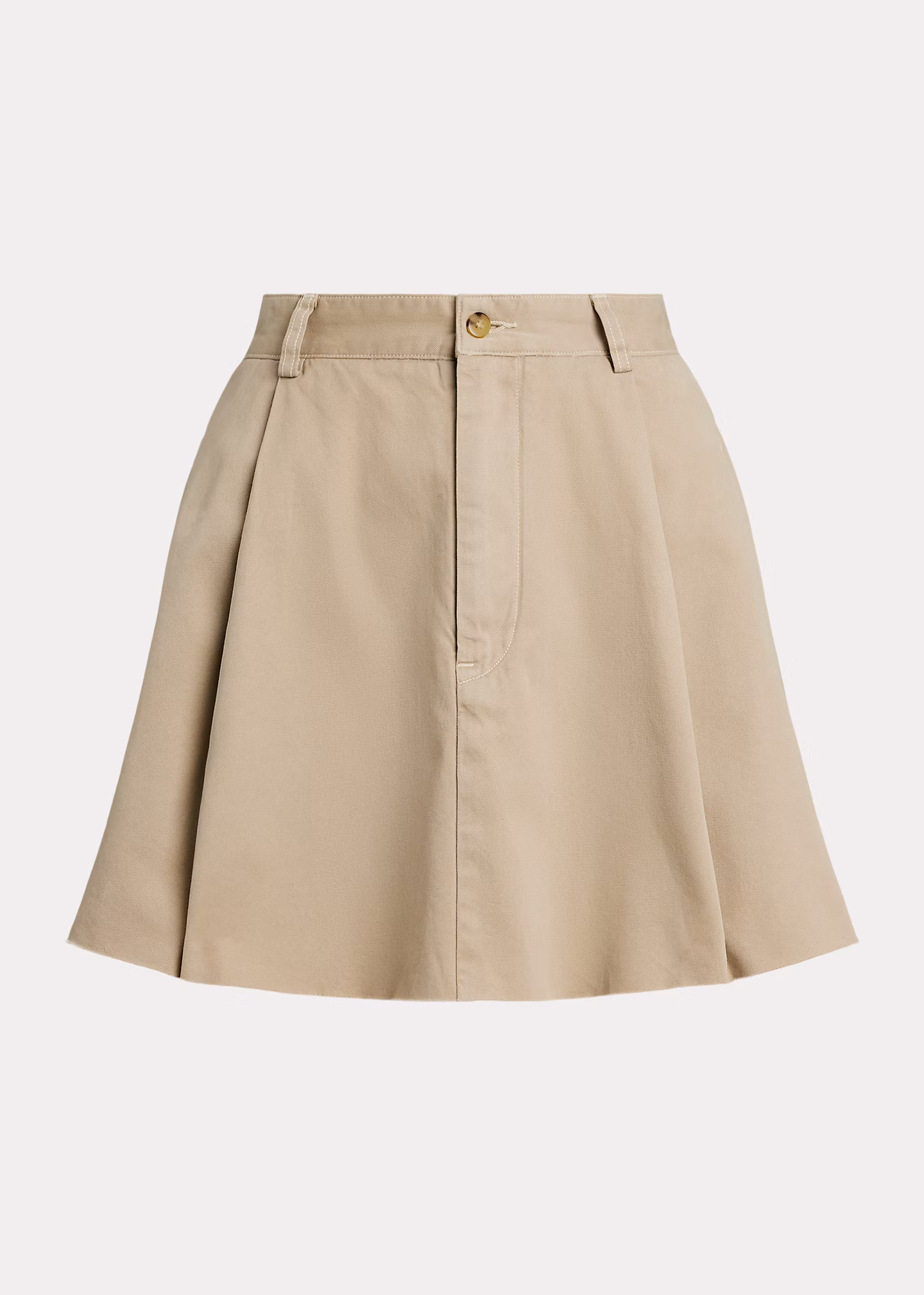 Minirock aus Baumwollchino - RALPH LAUREN OUTLET