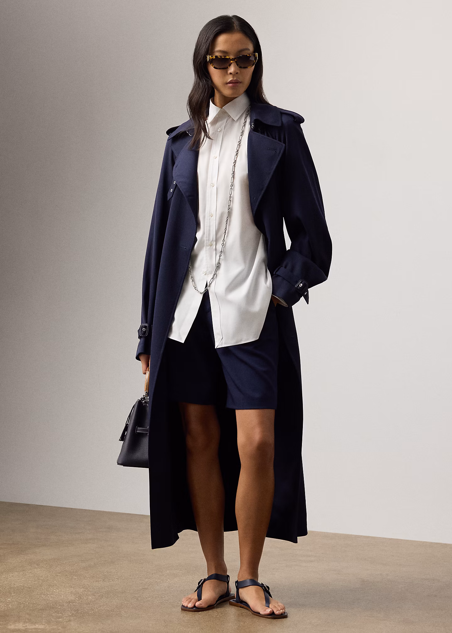 Shorts Minetta aus Wollgabardine - RALPH LAUREN OUTLET