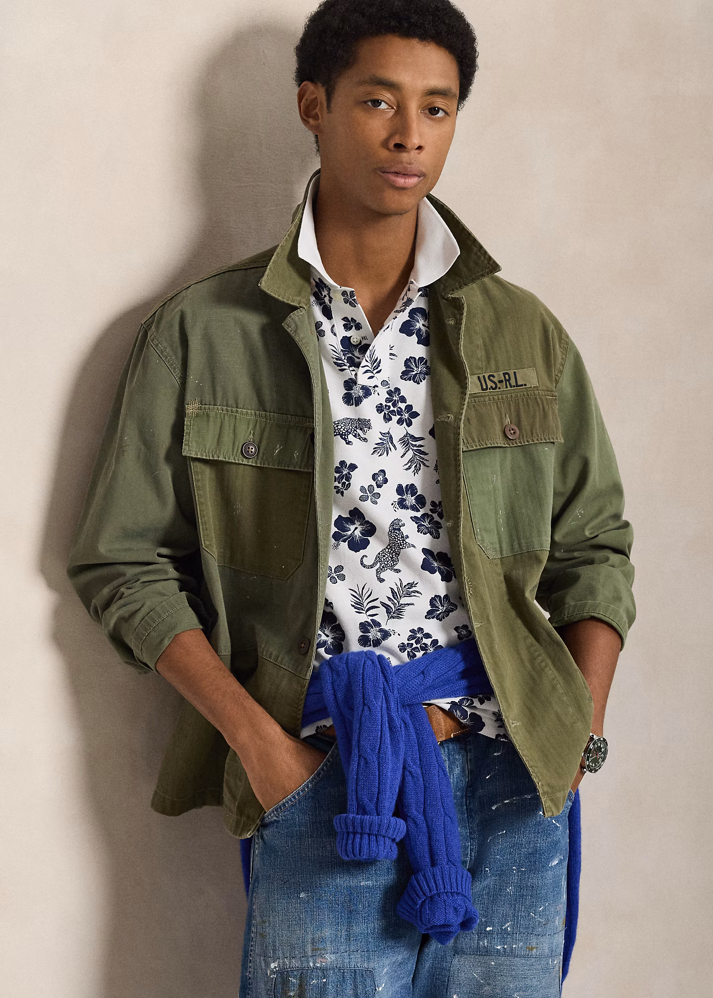 Custom-Slim-Fit Poloshirt aus Piqué - RALPH LAUREN OUTLET