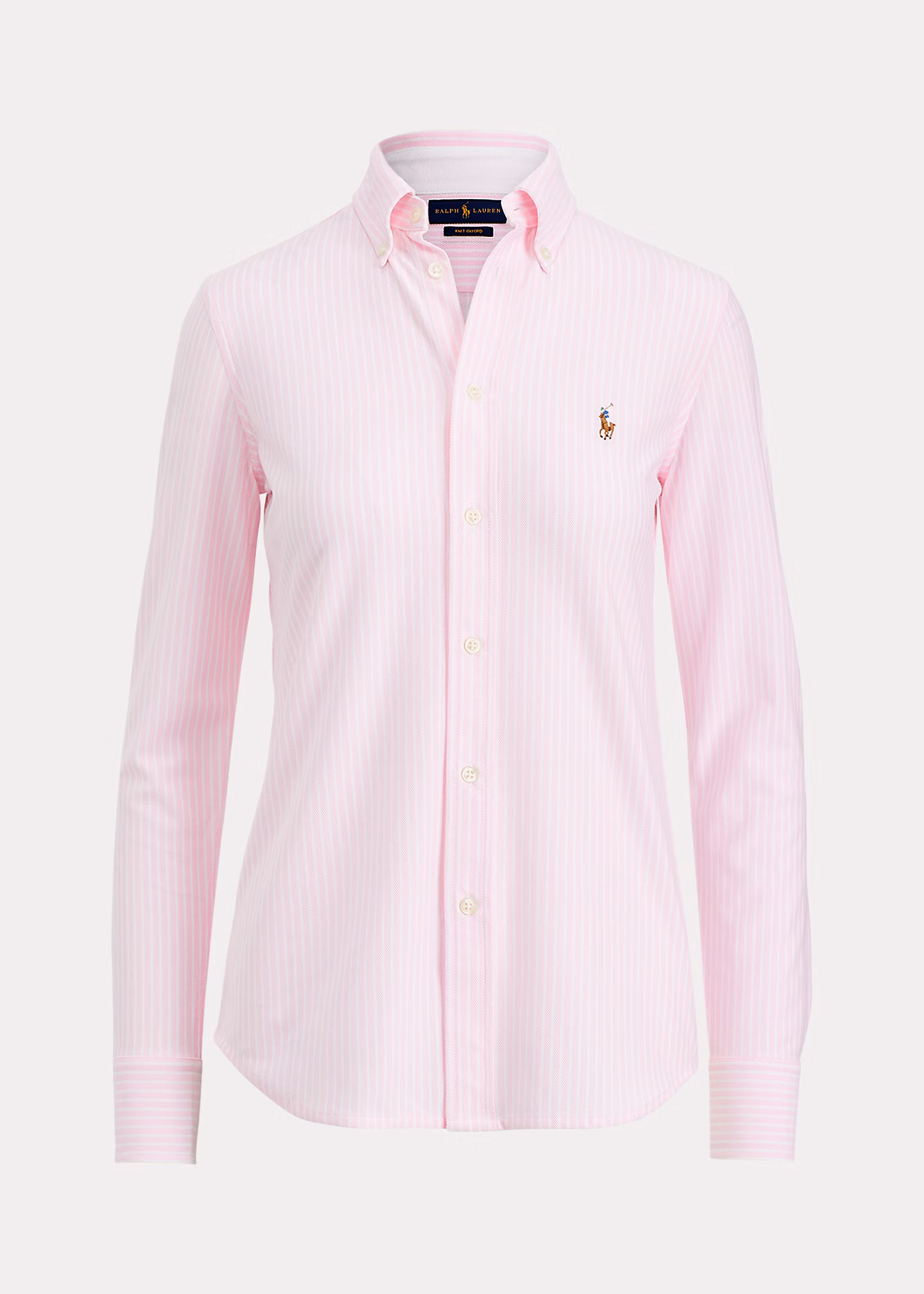 Baumwollpiqué-Oxford mit Streifen - RALPH LAUREN OUTLET