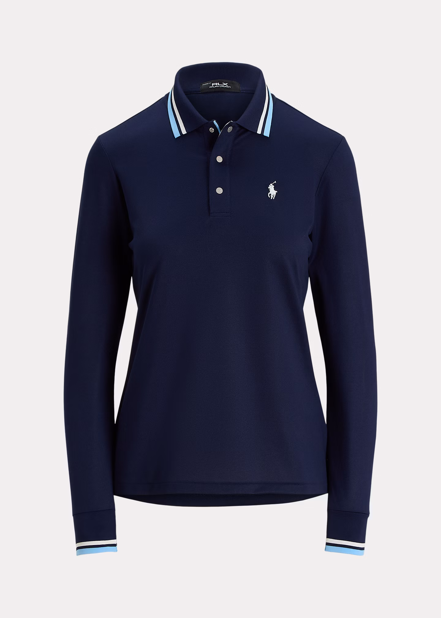 Langärmliges Tailored-Fit Poloshirt - RALPH LAUREN OUTLET