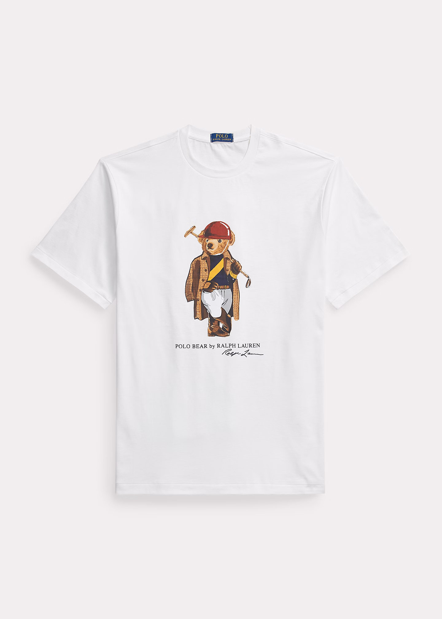 Jersey-T-Shirt mit Polo Bear - RALPH LAUREN OUTLET