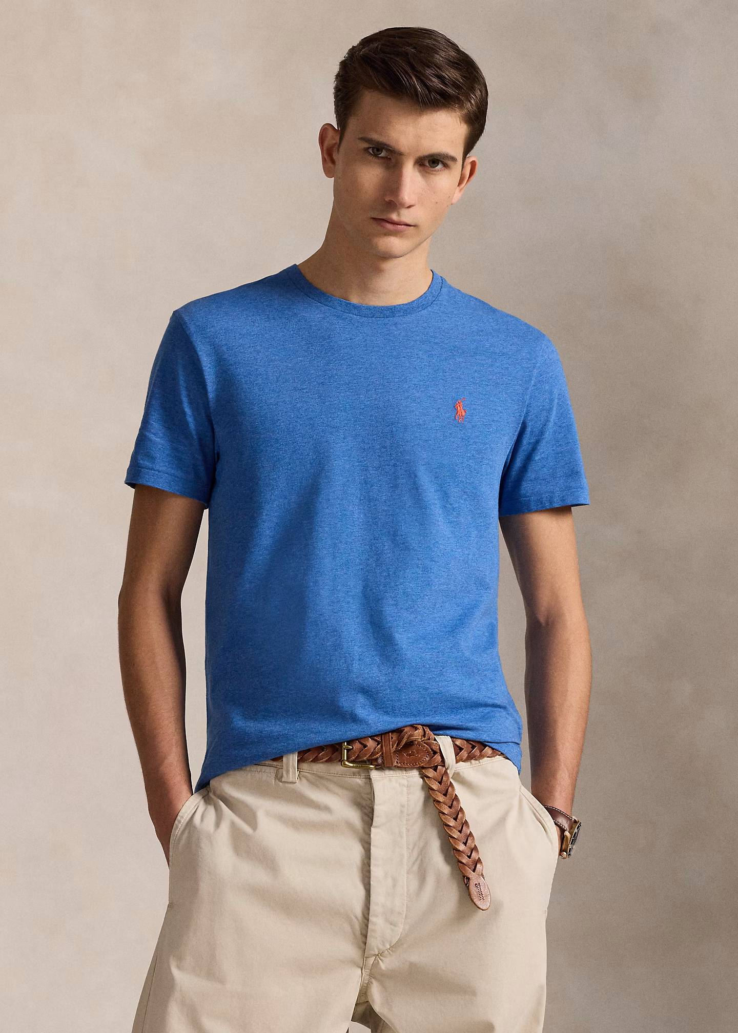 Custom-Slim-Fit Jersey-T-Shirt - RALPH LAUREN OUTLET