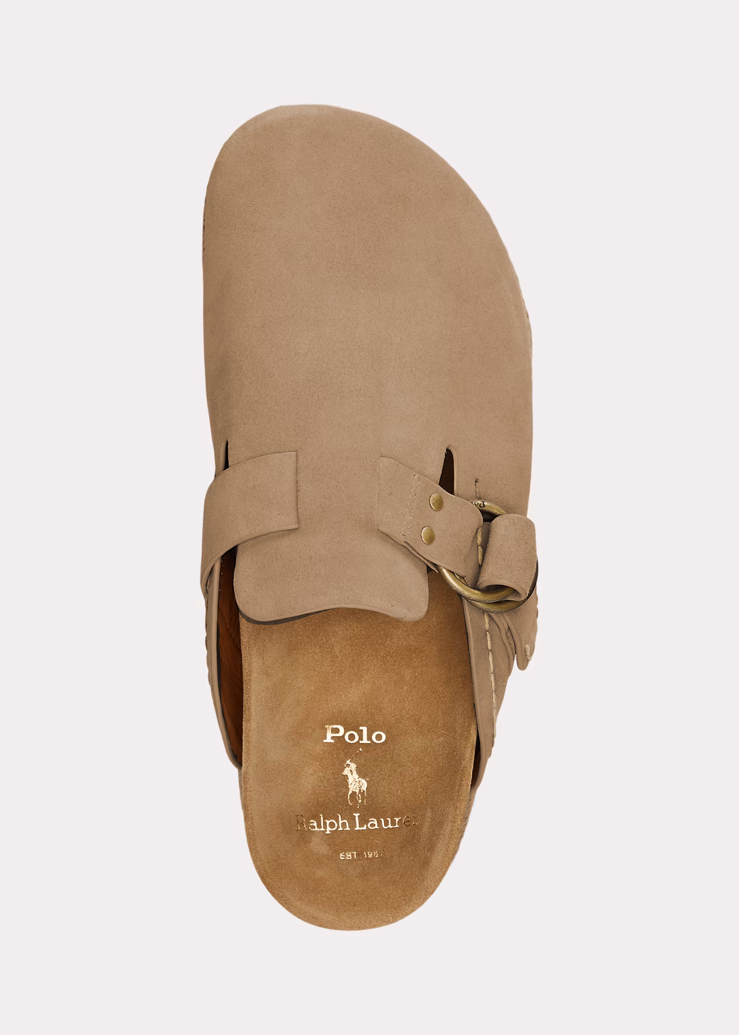 Clog-Sandale Turbach aus Wildleder - RALPH LAUREN OUTLET