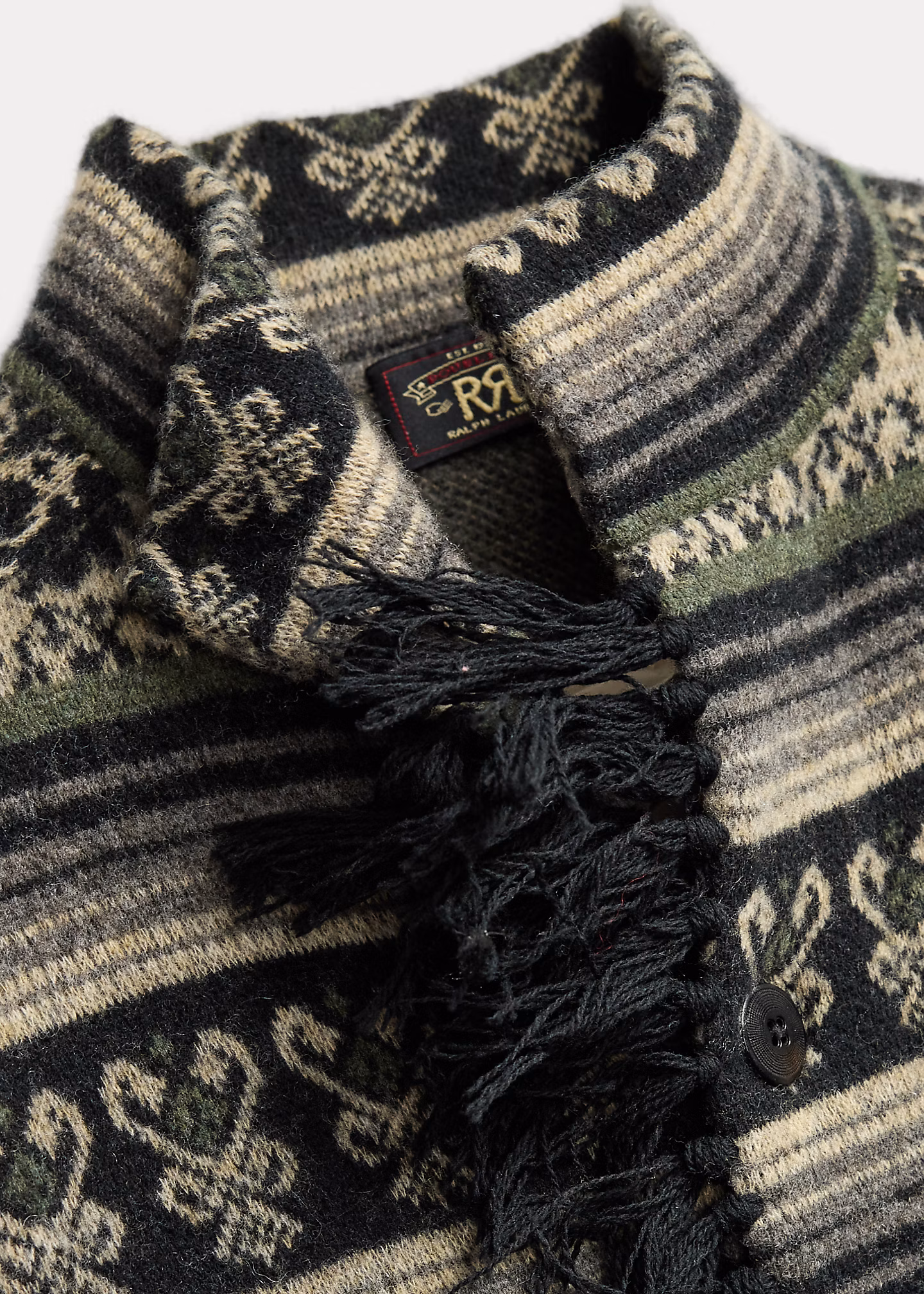 Duster-Strickjacke aus Jacquard - RALPH LAUREN OUTLET