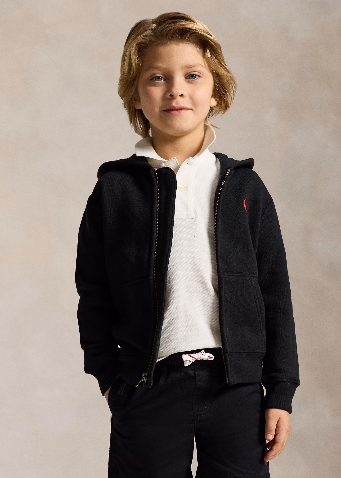 Fleece-Kapuzenjacke - RALPH LAUREN OUTLET