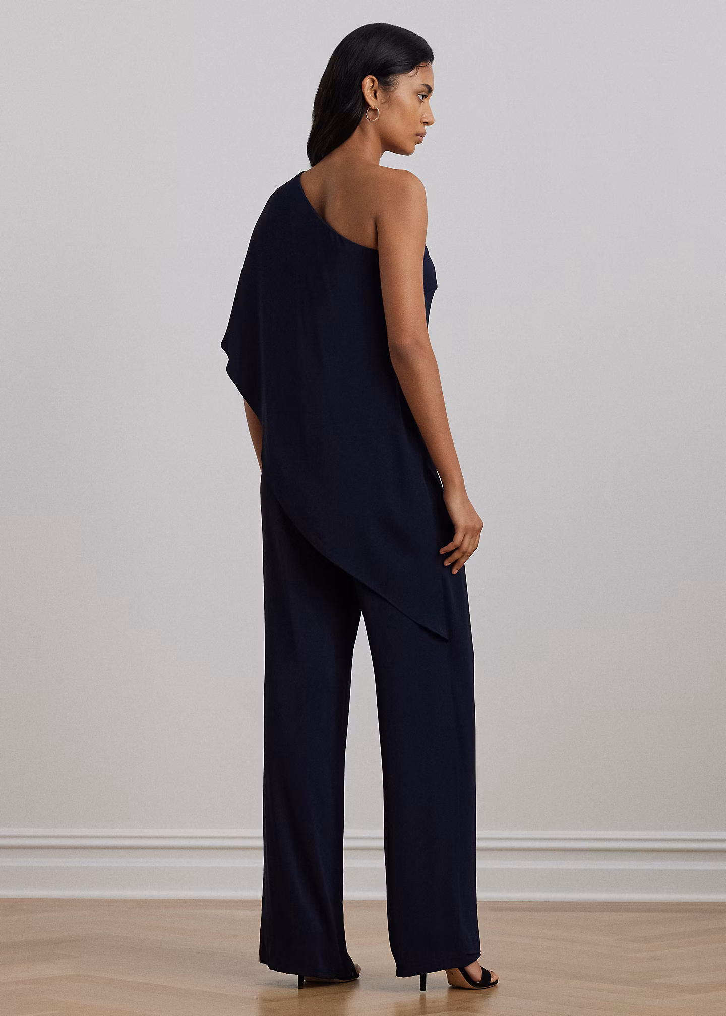Einschultriger Jumpsuit mit Cape - RALPH LAUREN OUTLET