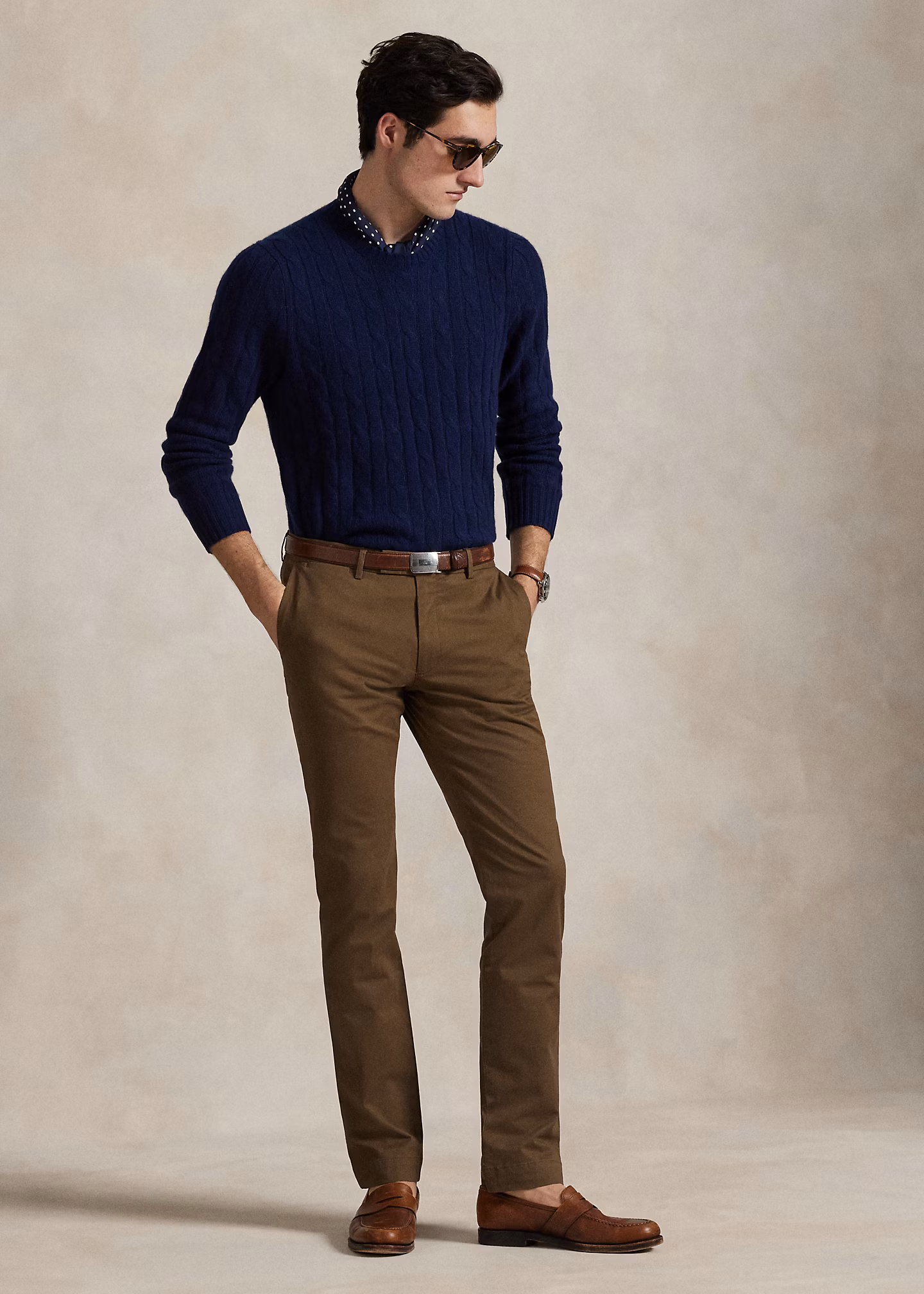Chinohose Greenwich im Stretch-Slim-Fit - RALPH LAUREN OUTLET