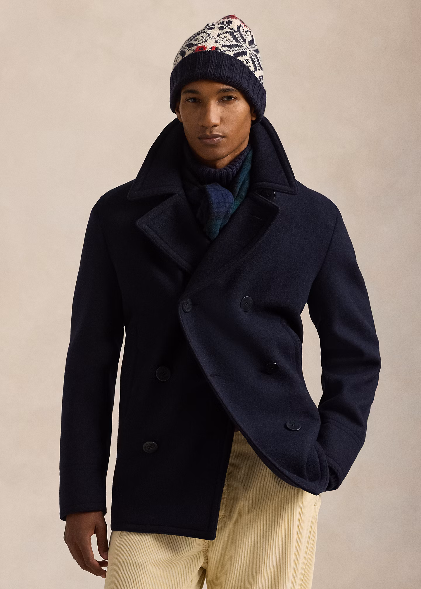 Polo-Caban mit Melton-Wolle - RALPH LAUREN OUTLET