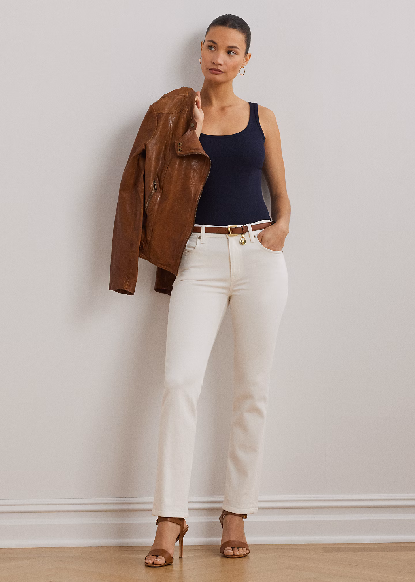 Tanktop aus Stretchbaumwolle - RALPH LAUREN OUTLET