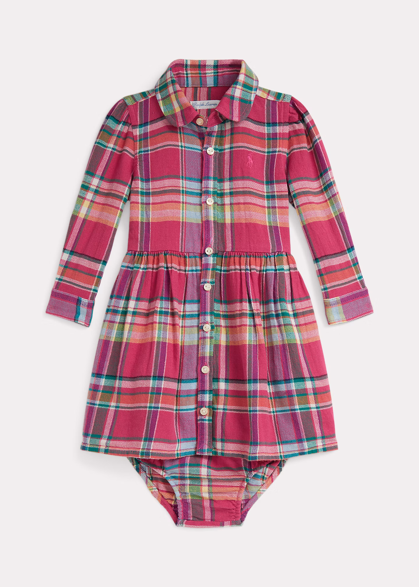 Hemdkleid und Höschen aus Baumwolltwill - RALPH LAUREN OUTLET