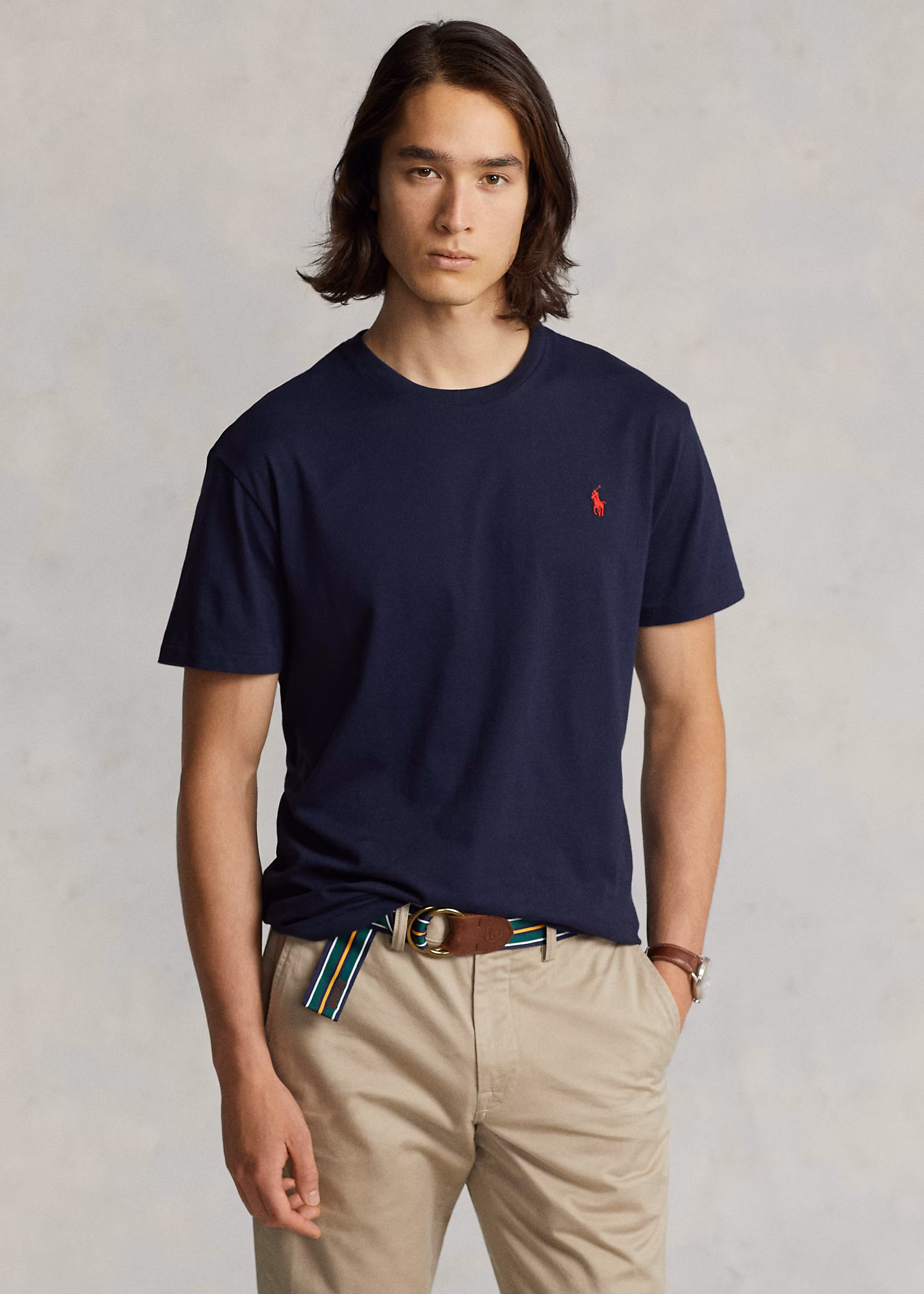 Custom-Slim-Fit Jersey-T-Shirt - RALPH LAUREN OUTLET