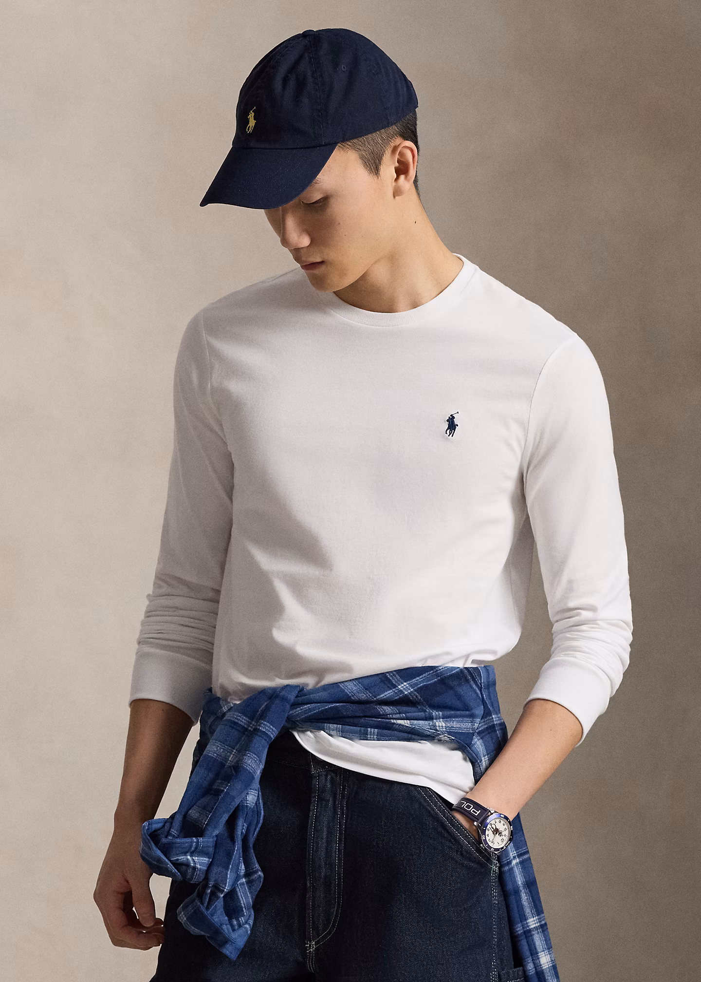 Custom-Slim-Fit Jersey-T-Shirt - RALPH LAUREN OUTLET