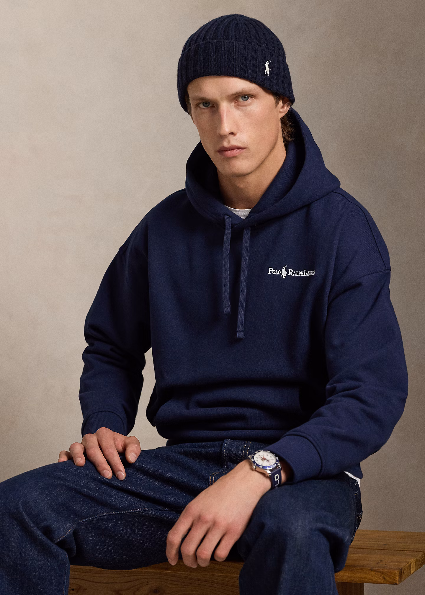 Relaxed-Fit Kapuzenpullover aus Fleece - RALPH LAUREN OUTLET