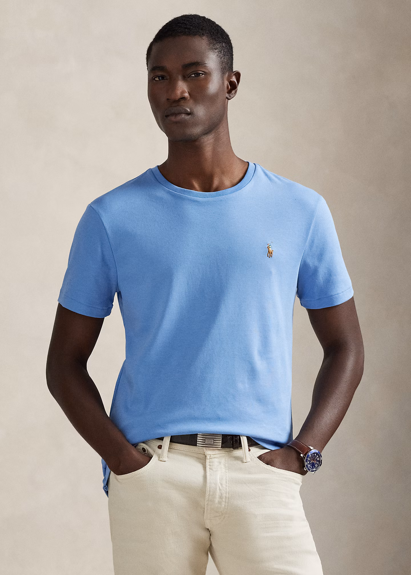 Weiches Custom-Slim-Fit T-Shirt - RALPH LAUREN OUTLET
