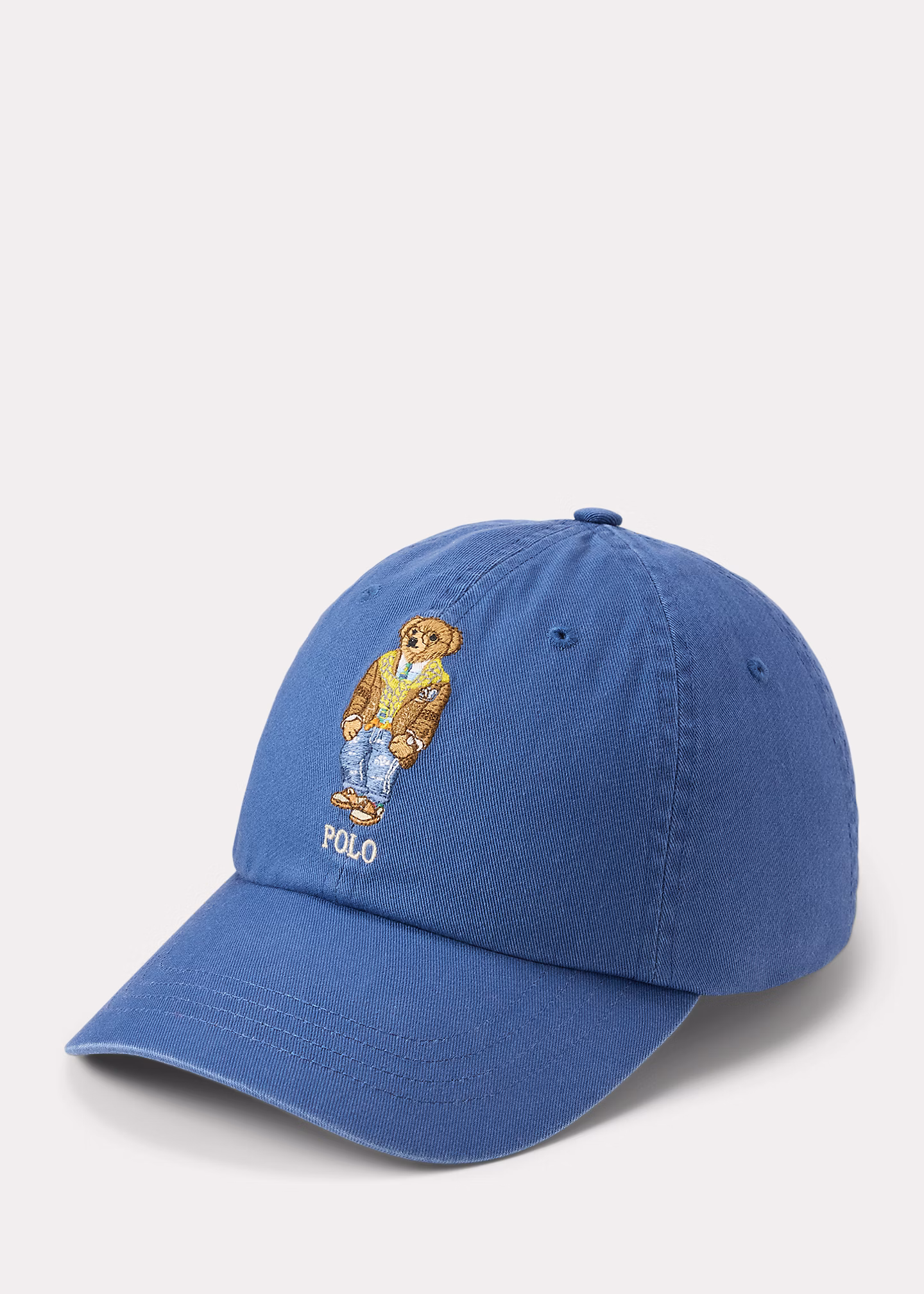 Twill-Baseballkappe mit Polo Bear - RALPH LAUREN OUTLET