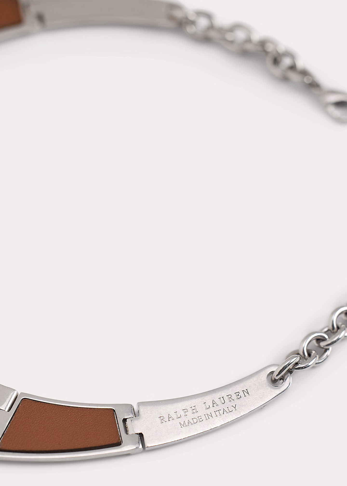 Schild-Halskette mit Holzintarsie - RALPH LAUREN OUTLET