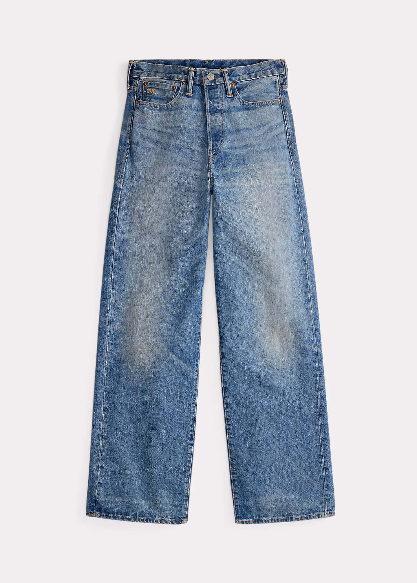 Vintage-Wide-Fit Jeans Cluney - RALPH LAUREN OUTLET