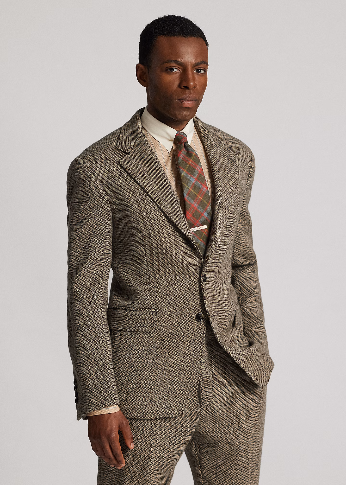 Anzugjacke aus Woll-Ratière - RALPH LAUREN OUTLET