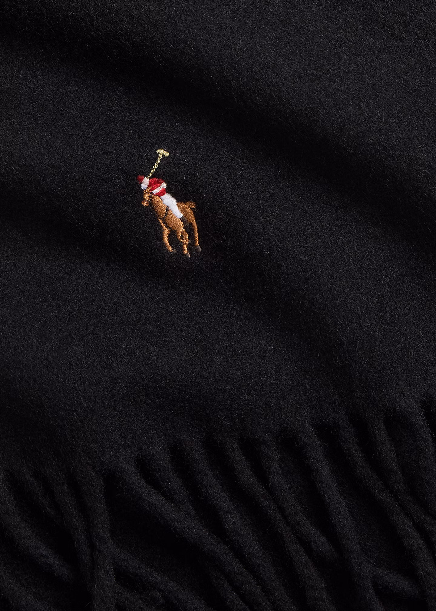 Fransenschal aus Schurwolle - RALPH LAUREN OUTLET