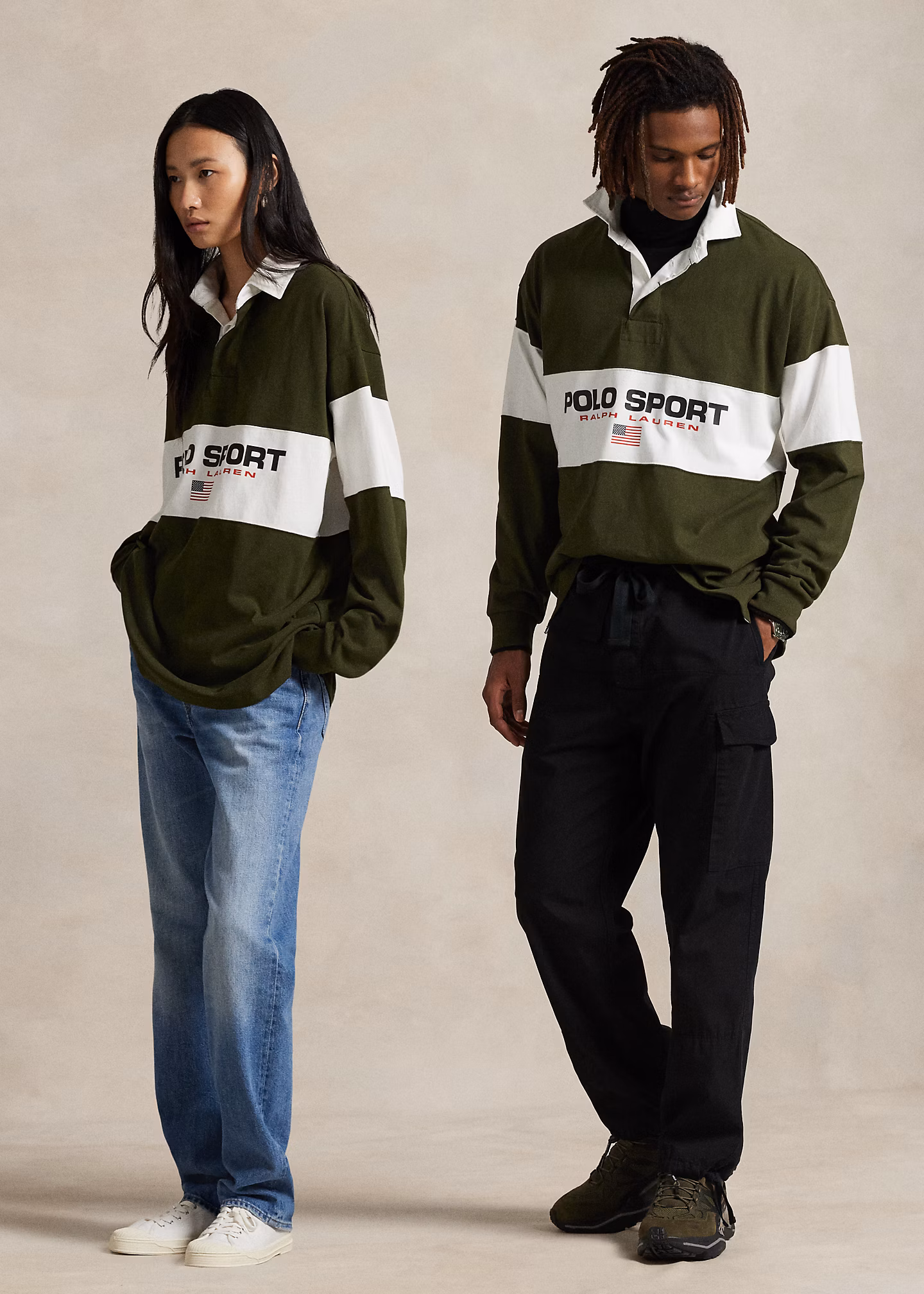 Big-Fit Rugbyhemd Polo Sport - RALPH LAUREN OUTLET