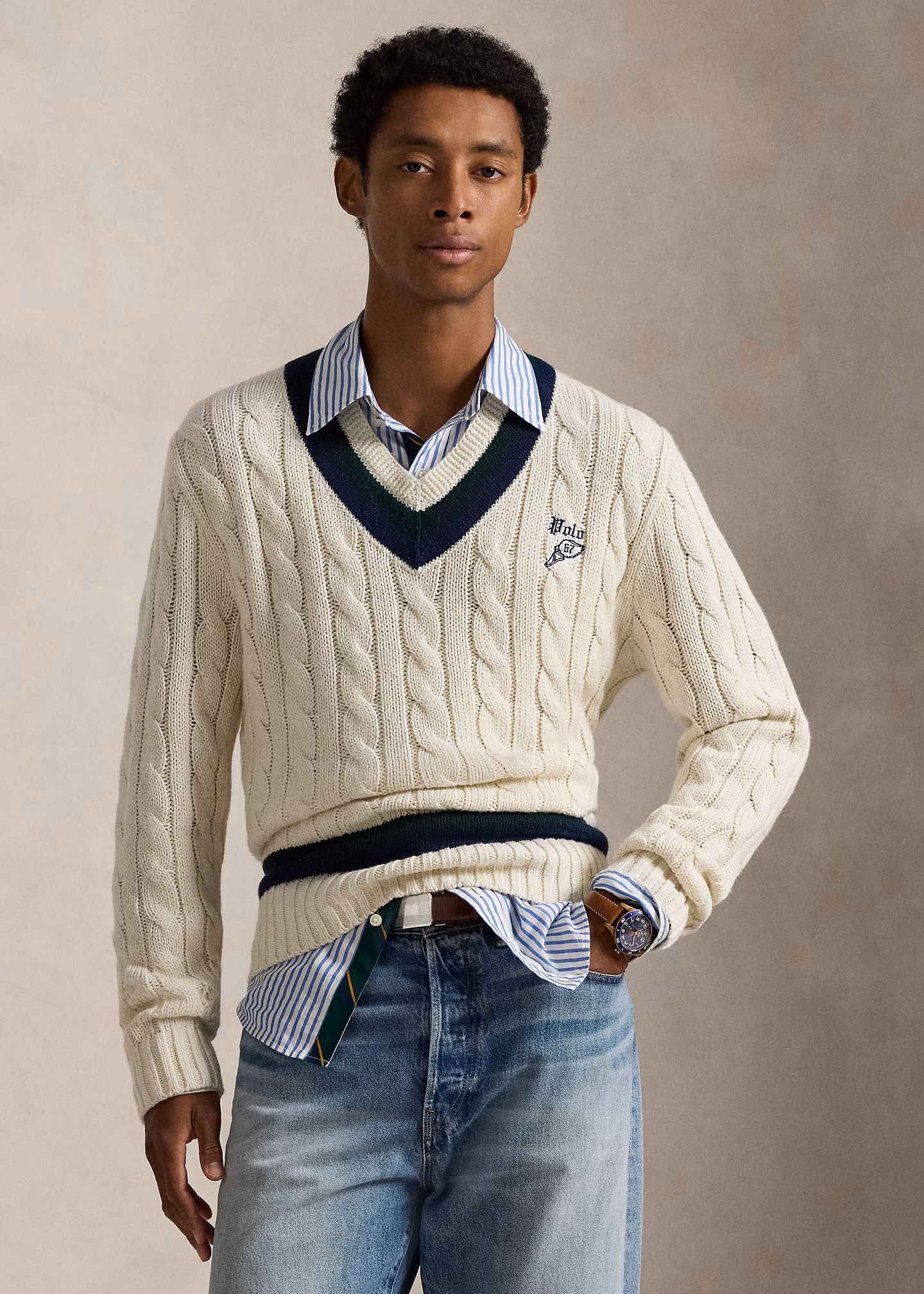 Bestickter Cricket-Pullover - RALPH LAUREN OUTLET