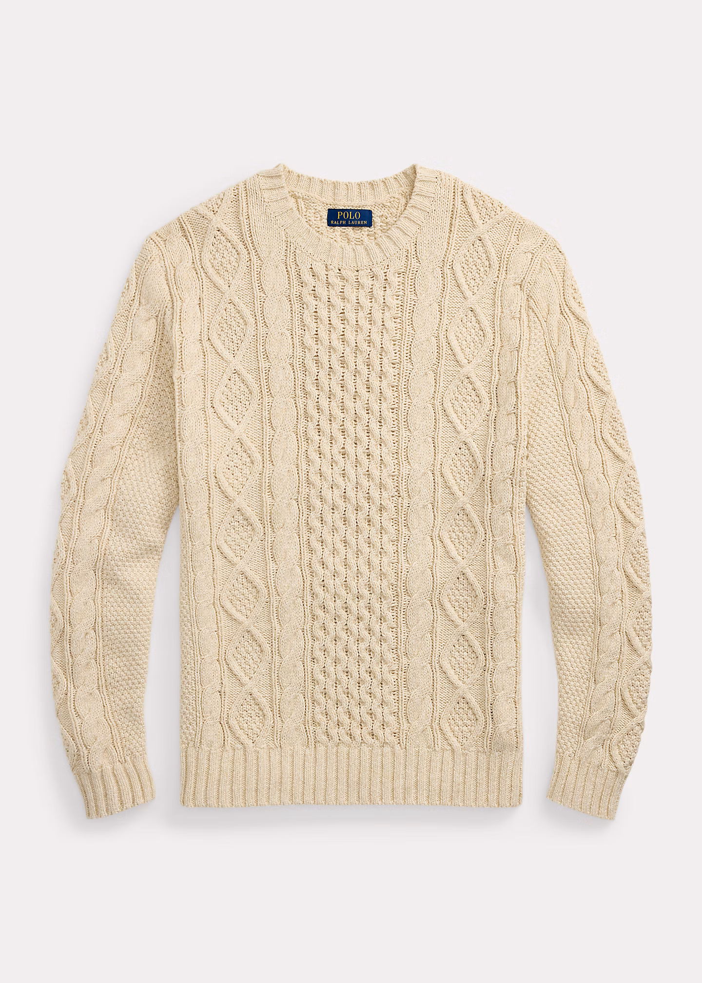 Aranpullover aus Baumwolle - RALPH LAUREN OUTLET