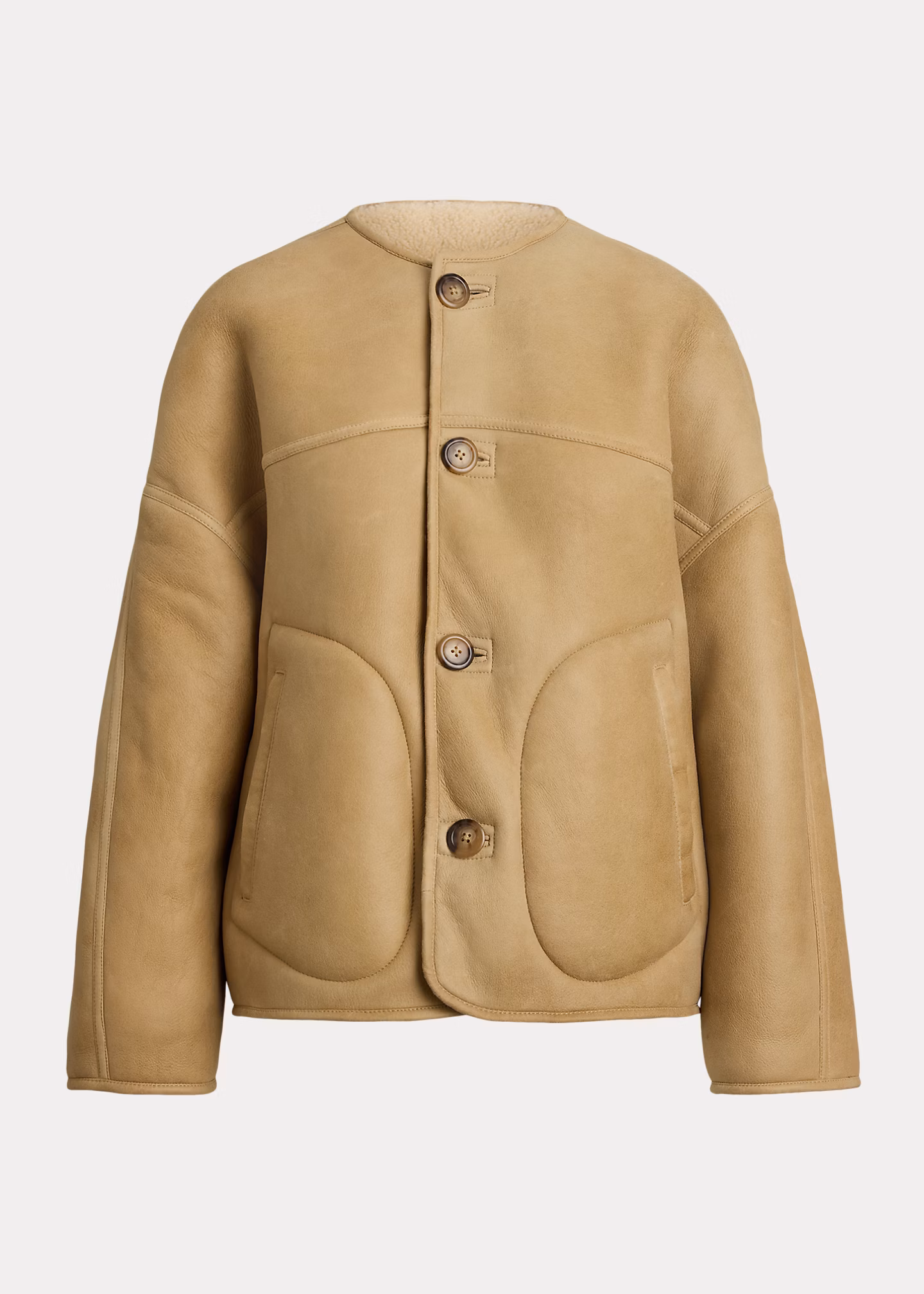 Wendbare Innenjacke aus Lammfell - RALPH LAUREN OUTLET