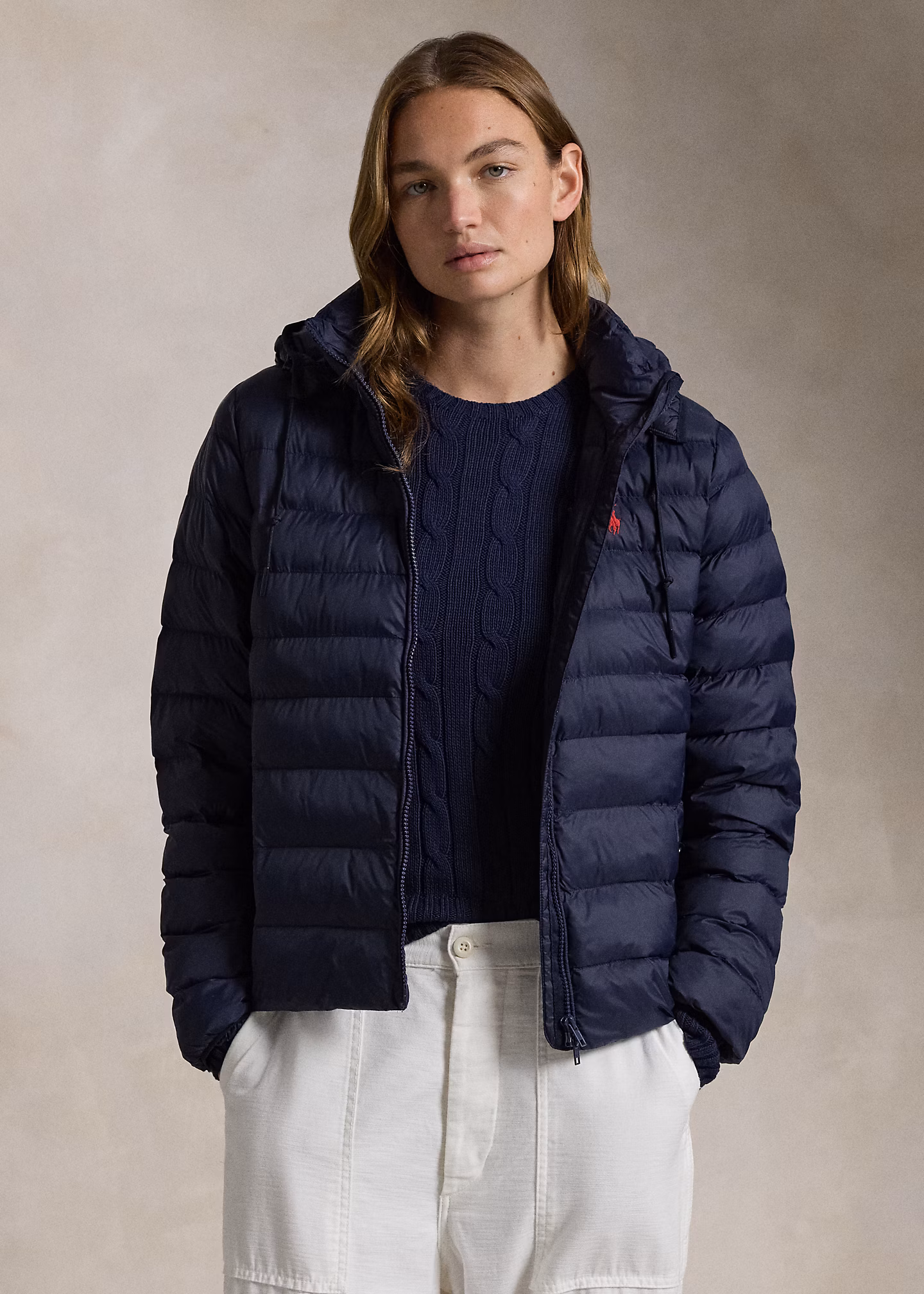 Wasserbeständige Kapuzenjacke - RALPH LAUREN OUTLET