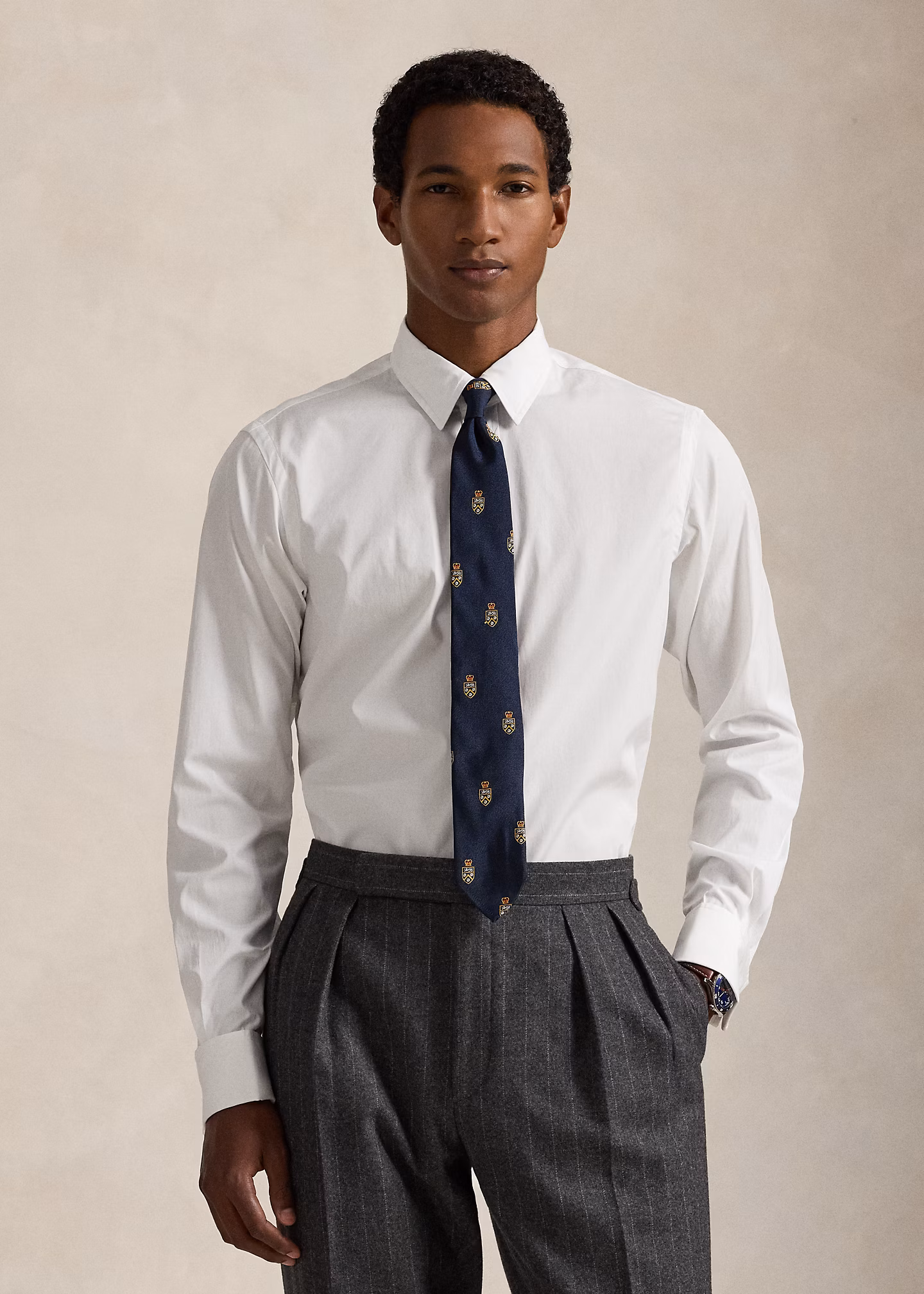 Classic-Fit Hemd aus Popeline - RALPH LAUREN OUTLET