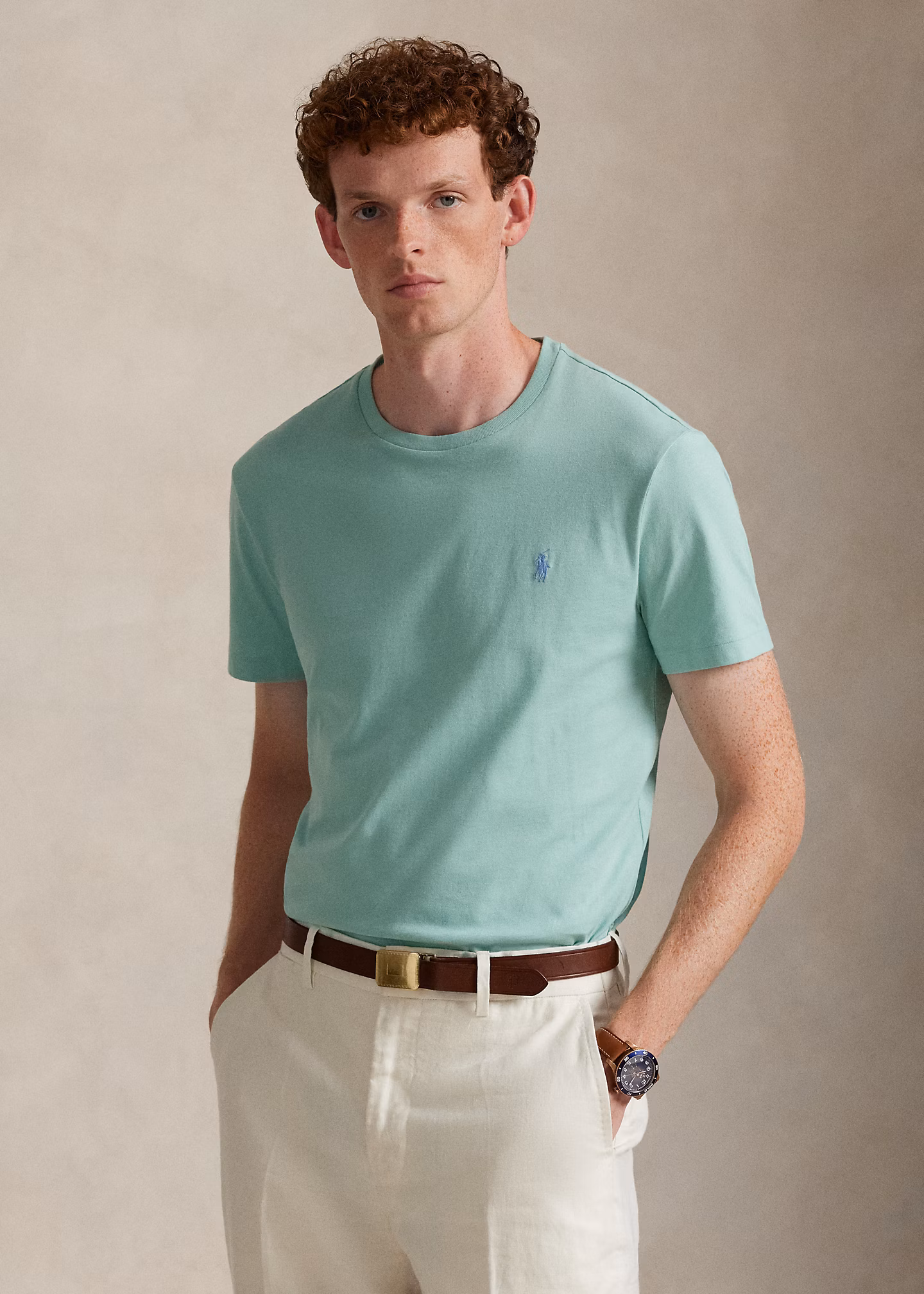Custom-Slim-Fit Jersey-T-Shirt - RALPH LAUREN OUTLET