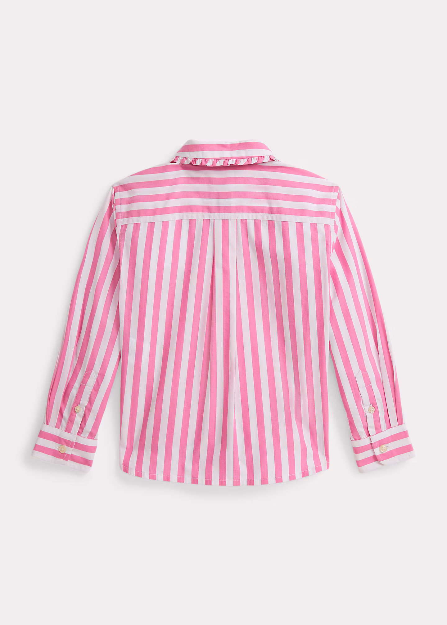 Gestreiftes Hemd aus Baumwollpopeline - RALPH LAUREN OUTLET