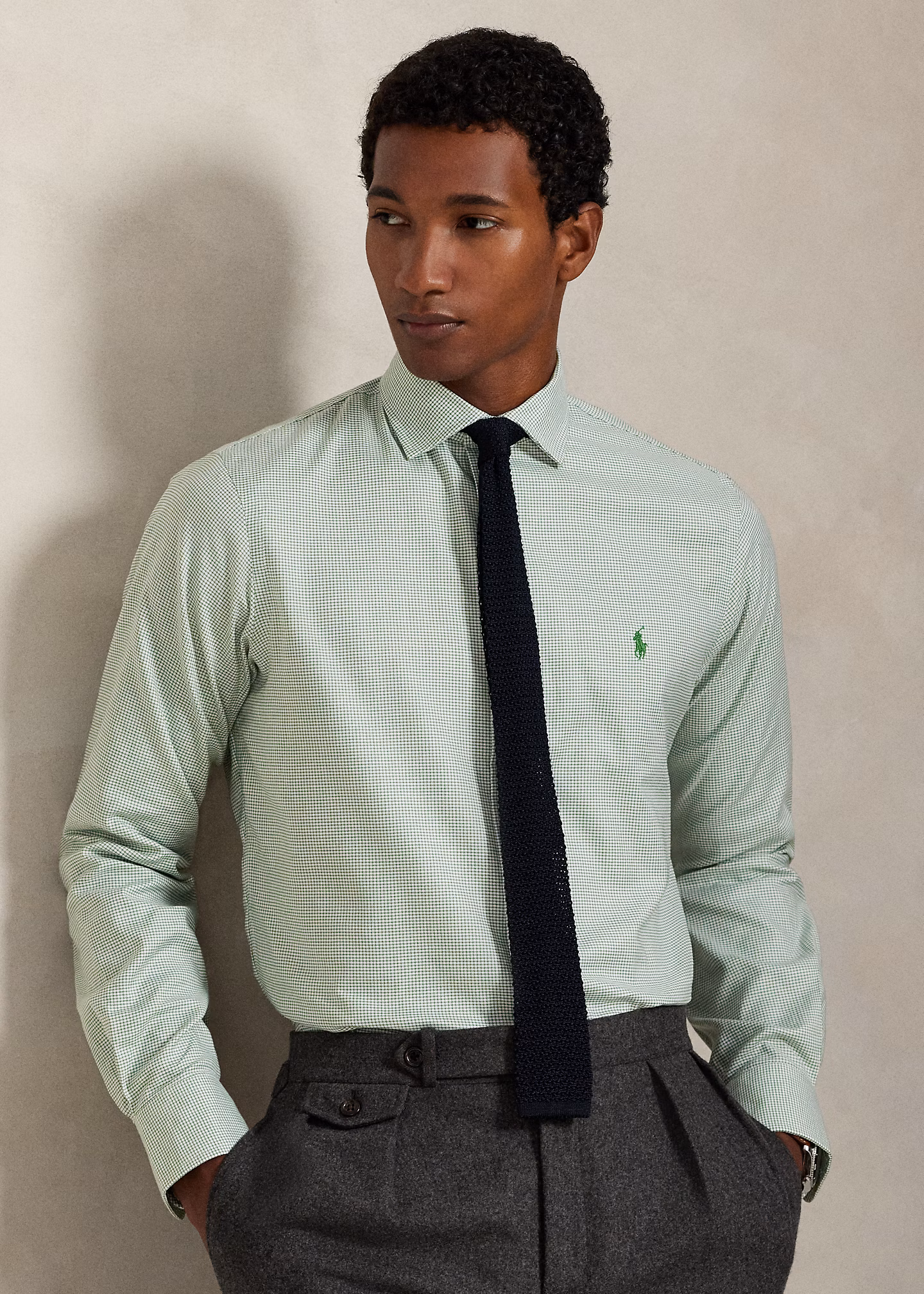 Strukturiertes Custom-Fit Hemd - RALPH LAUREN OUTLET