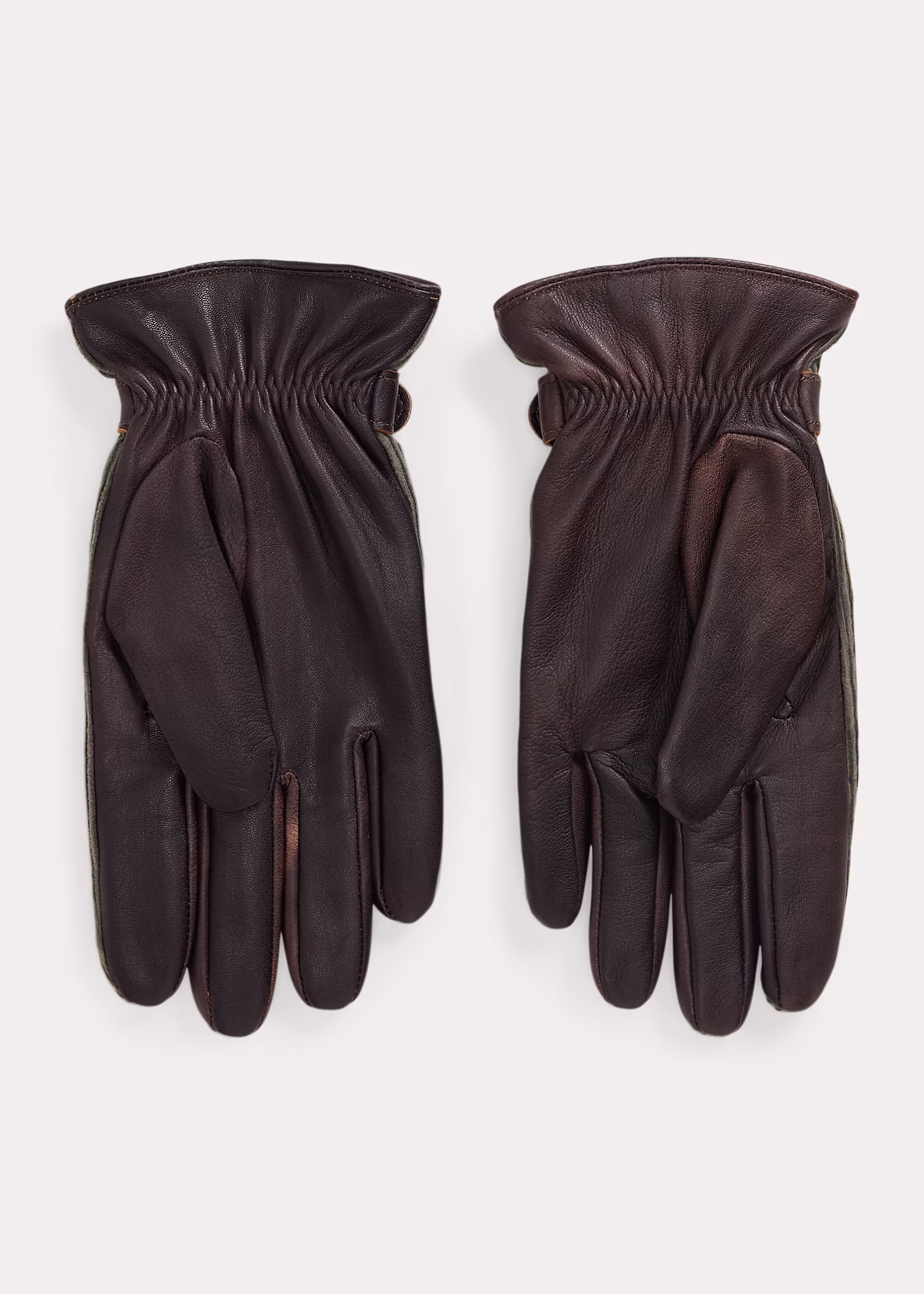 Isolierte Kordsamt-Schafleder-Handschuhe - RALPH LAUREN OUTLET